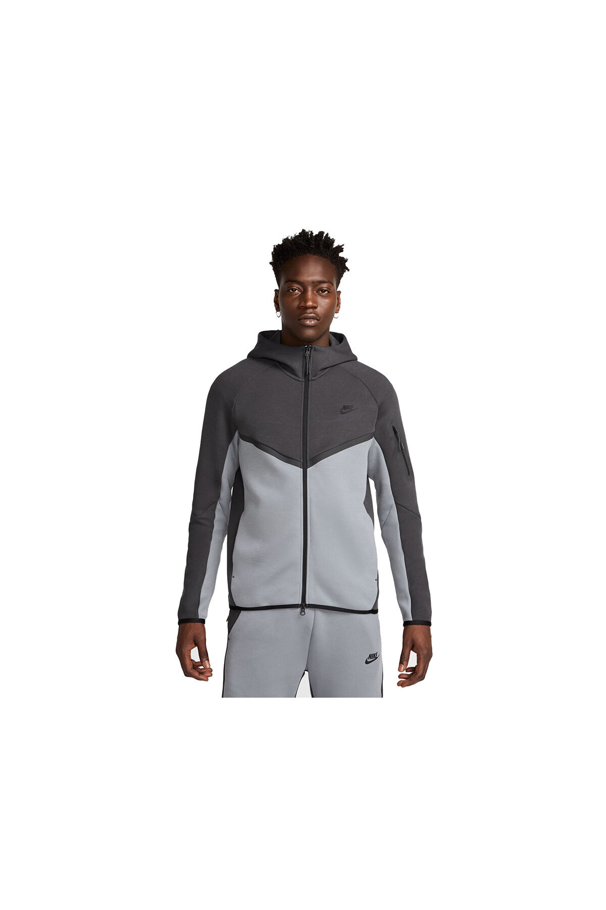 نایکی هودی تاپ M NK TCH FLC FZ WR - HV0949-061