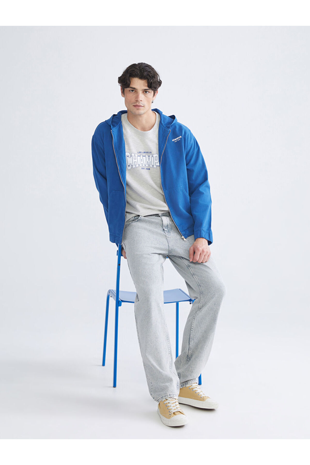 LC Waikiki-Create Your Style with Uzg Store |   Comfortable Fit Men's Jean Jacket 2
