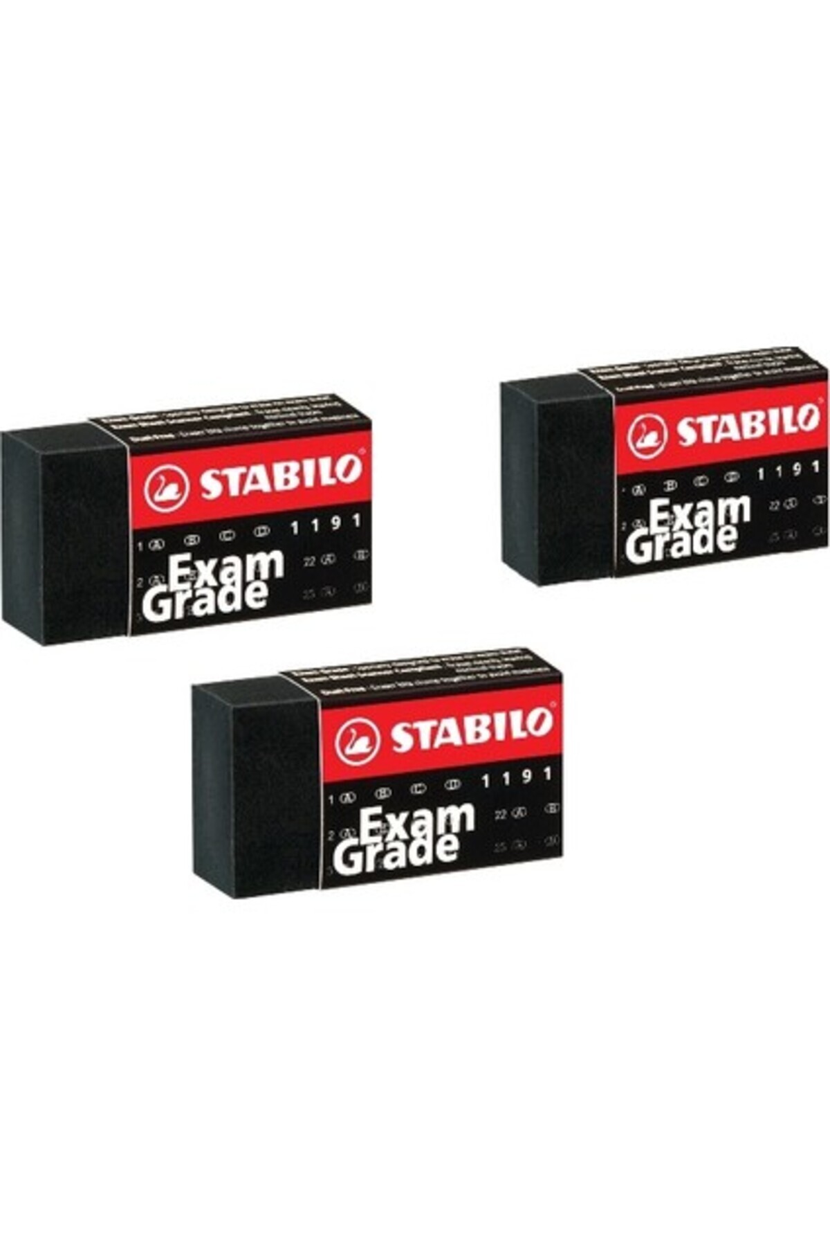Stabilo Exam Grade 3'lü Sınav Silgisi 1191