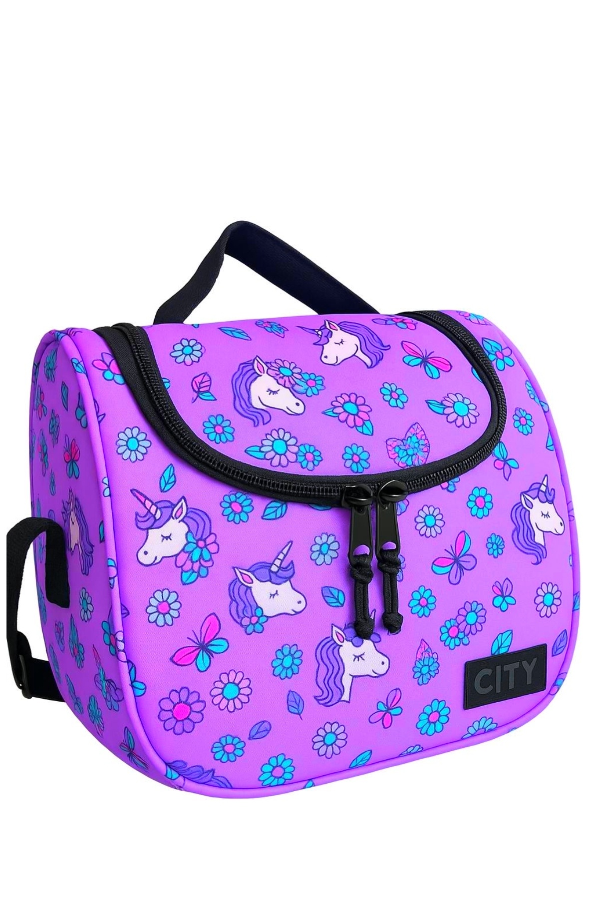 Stok CITY Lisanslı sıcak soğuk termal su geçirmez geniş beslenme çantası yemek çantası biberon çantası 7lt