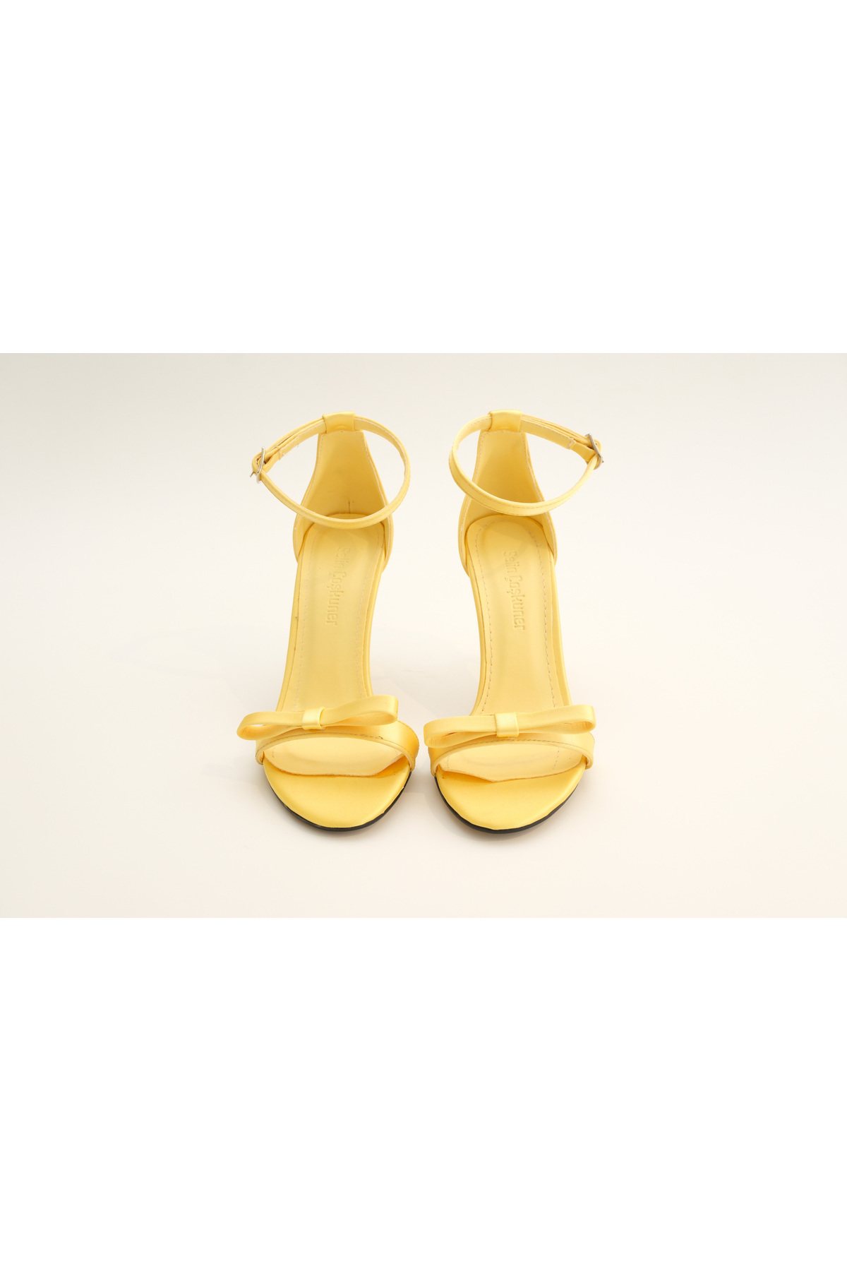 selinnce  FINESSE kadın kurdeleli bilekten bağlamalı ince topuklu ayakkabı