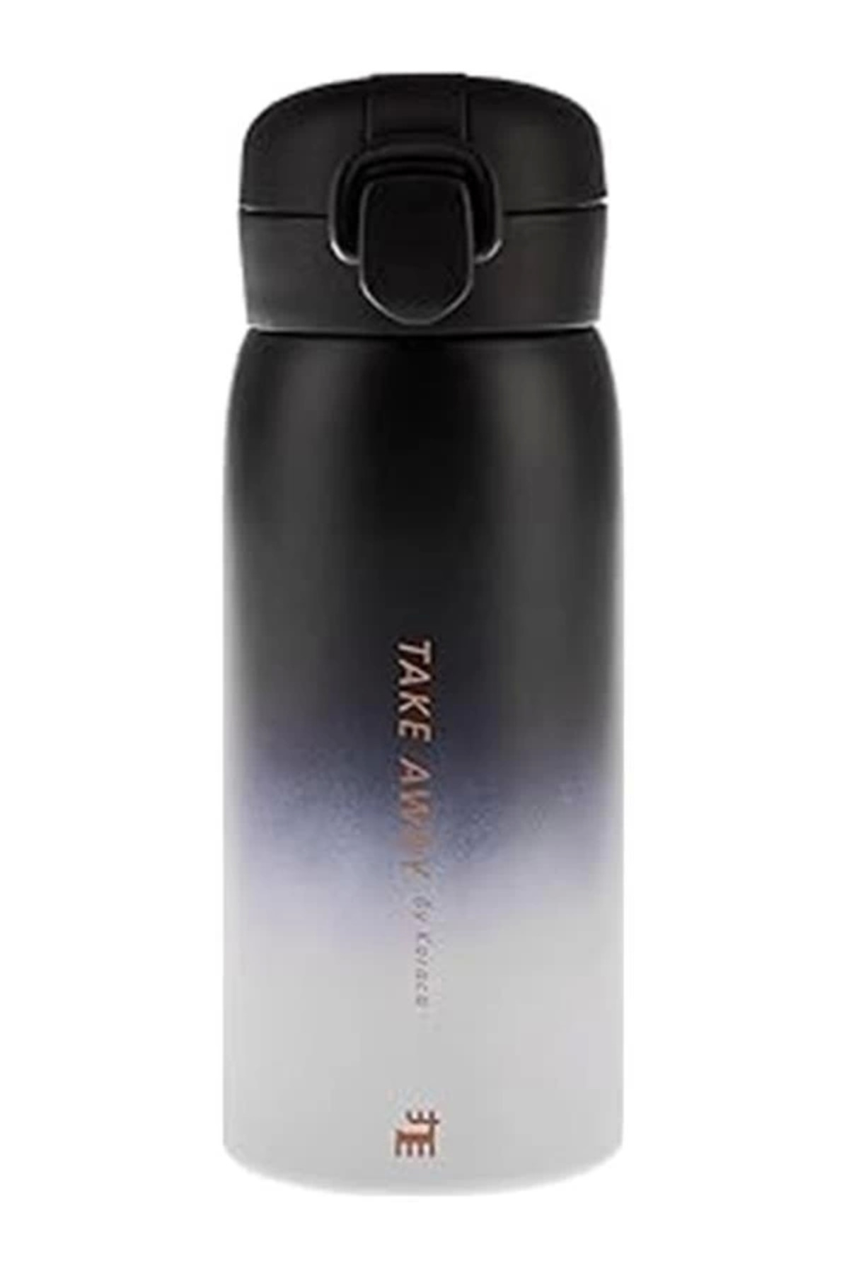 AyrStore Skyfall Çelik Sızdırmaz Siyah Termos 350 Ml