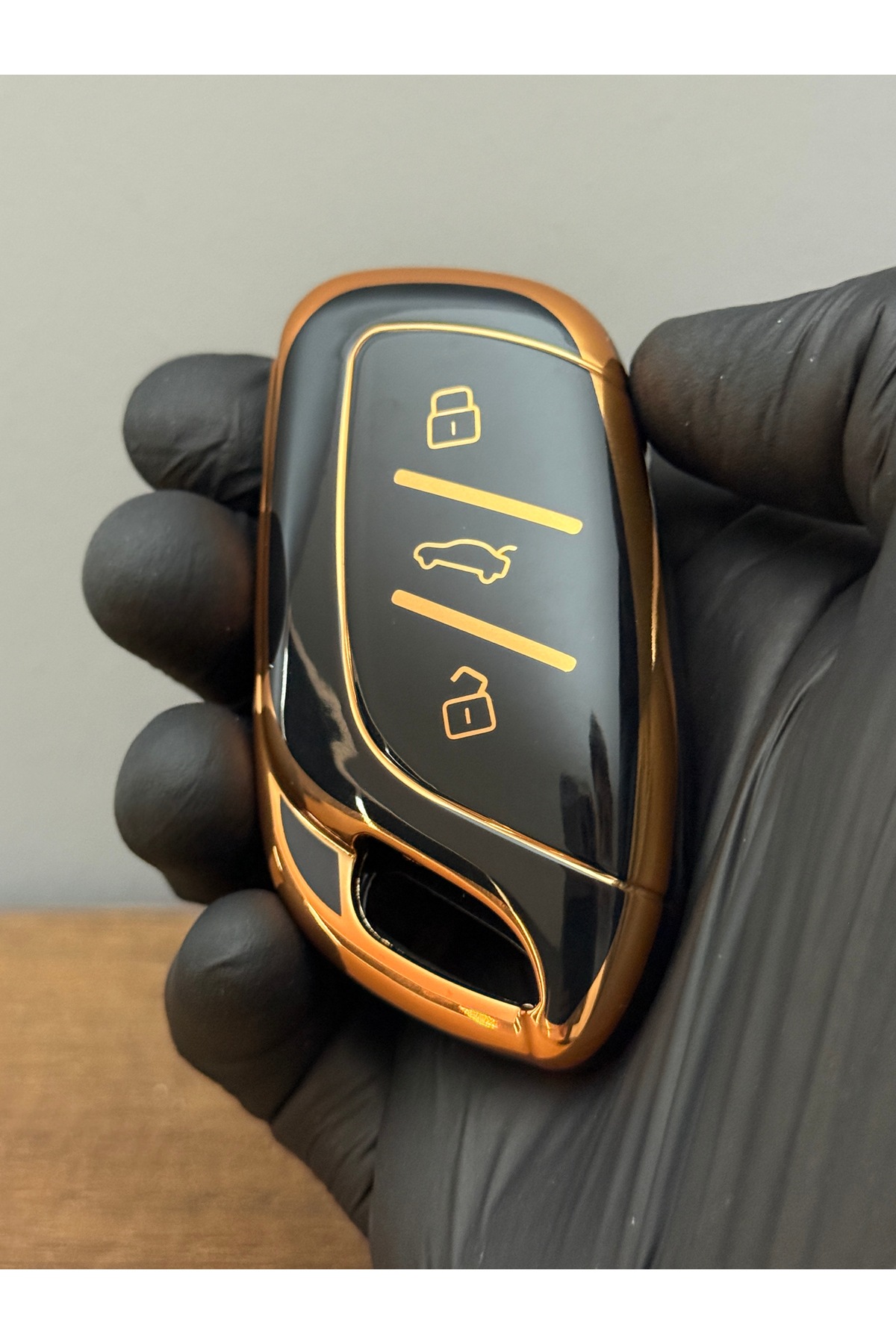 ★hide Model MG-3800★ Mavi Keys Mg Hs Zs 3 Düğmelı Silikon Anahtar Kumanda Koruma Kılıfı