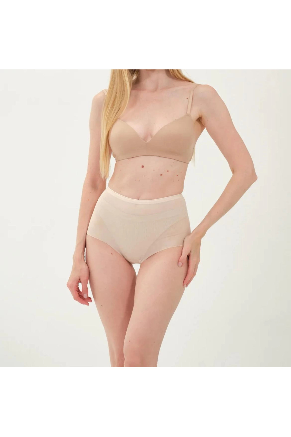 Freshness 0025 Lazer Kesim Tül Yüksek Bel Bato Korse 3