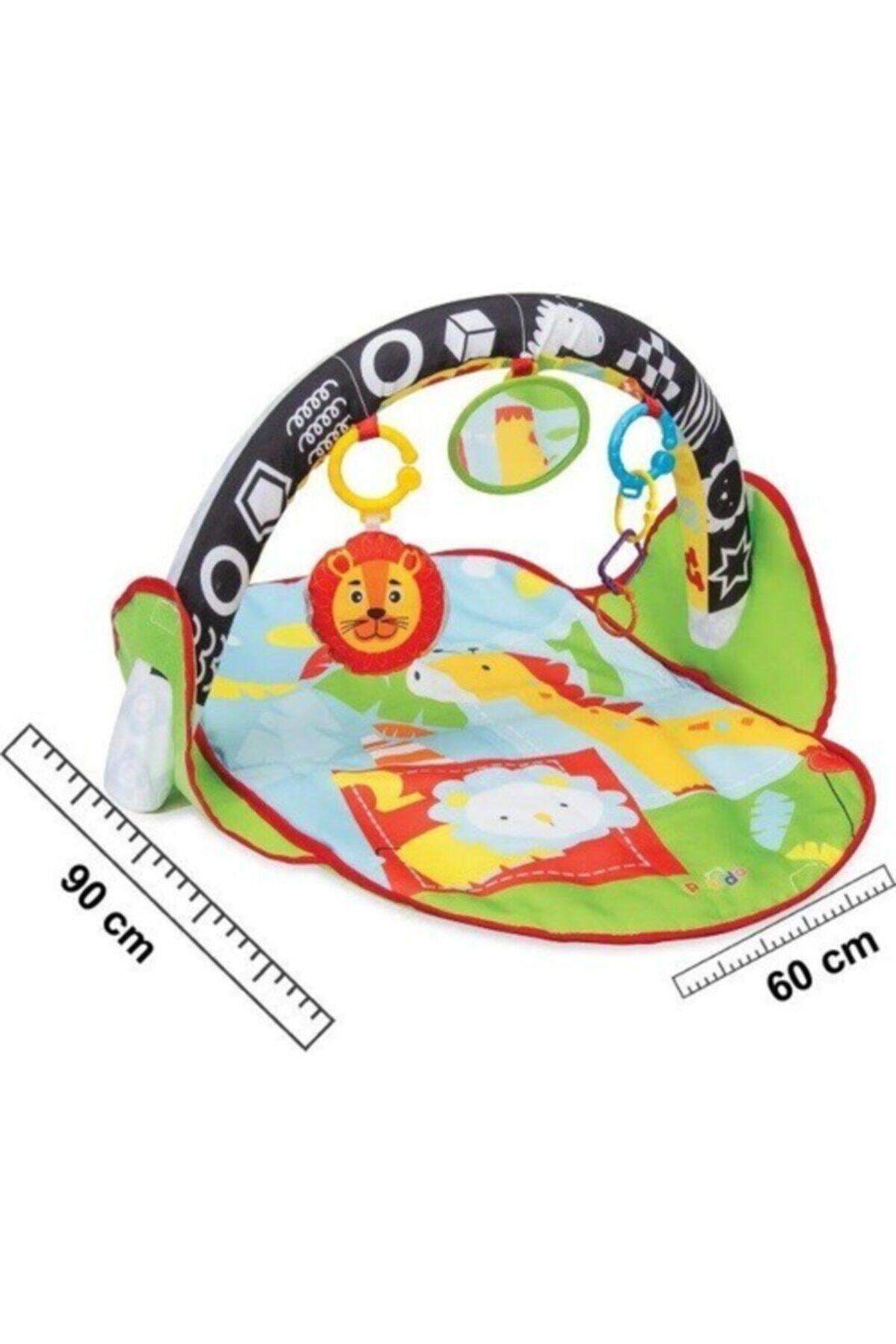 teknotrust Yeşil Eğlenceli Hayvanlar Jimnastik Oyun Matı Çocuklar İçin fotoğrafı 3 (önizleme)