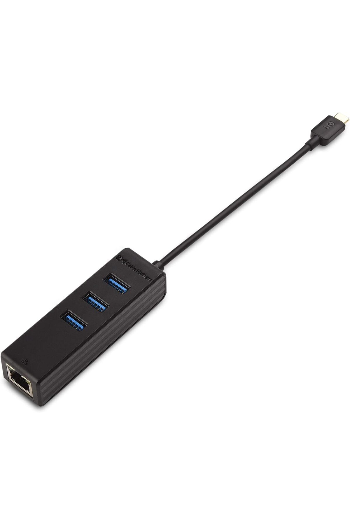Zen Store-3 Port USB C Hub with Ethernet (USB C to Ethernet Hub) - Thunderbolt 3 Port Compatible 3