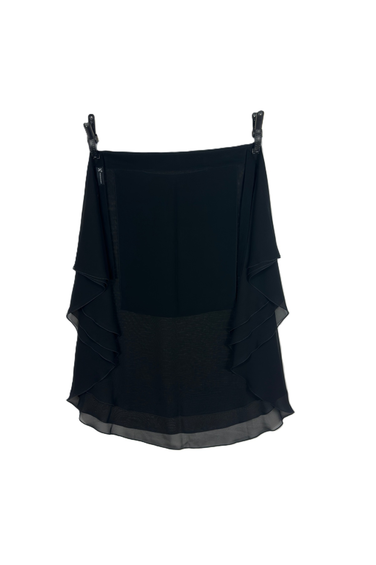 Perfectory-3 Layer Chiffon Niqab with Back Tying Cord Breathable Face Veil 4