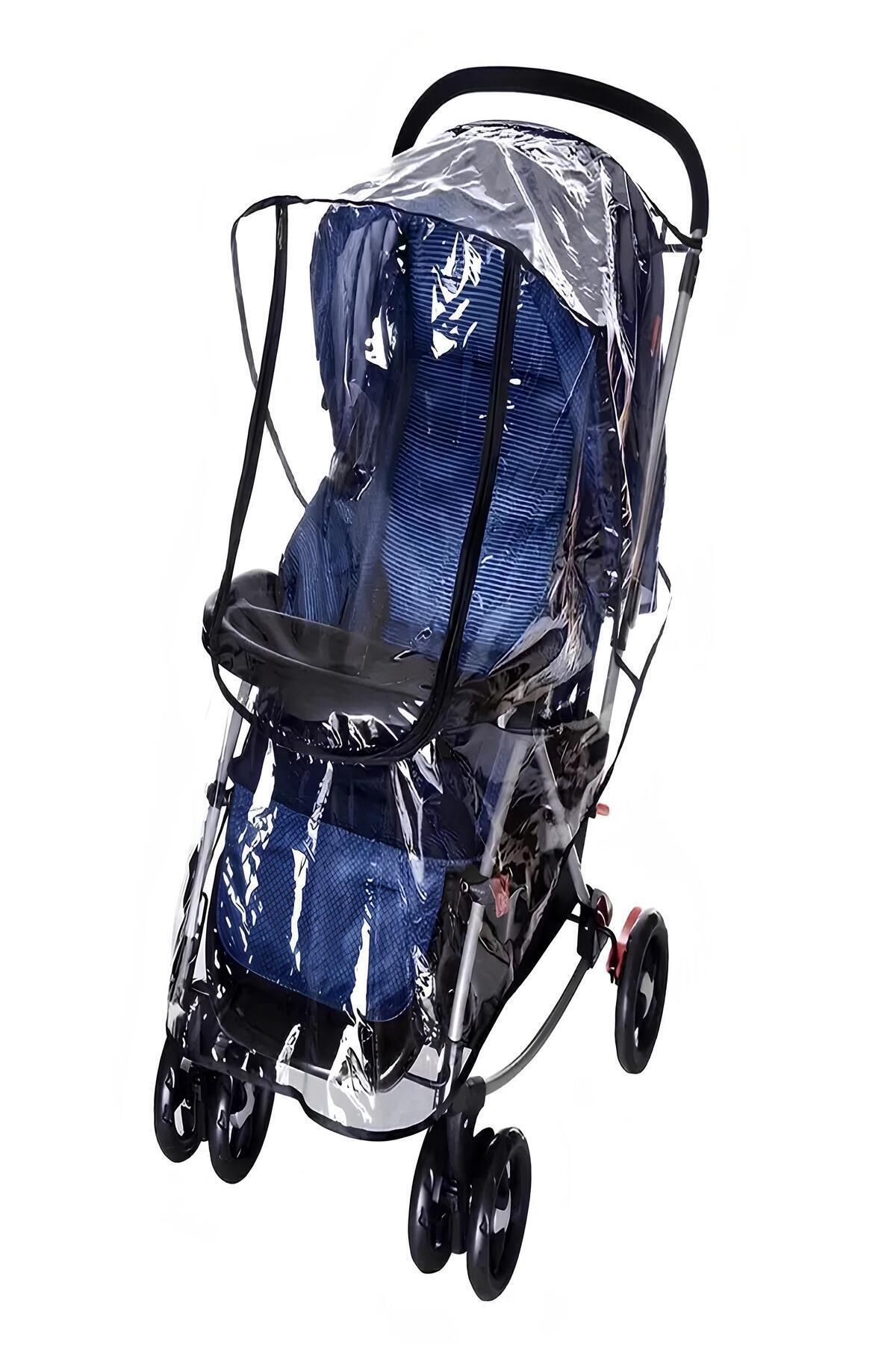 MorBebe Evrensel Su Geçirmez Bebek Arabası Yağmurluğu, Rüzgar Geçirmez Güneşlik, Her Hava Koşuluna Uygun