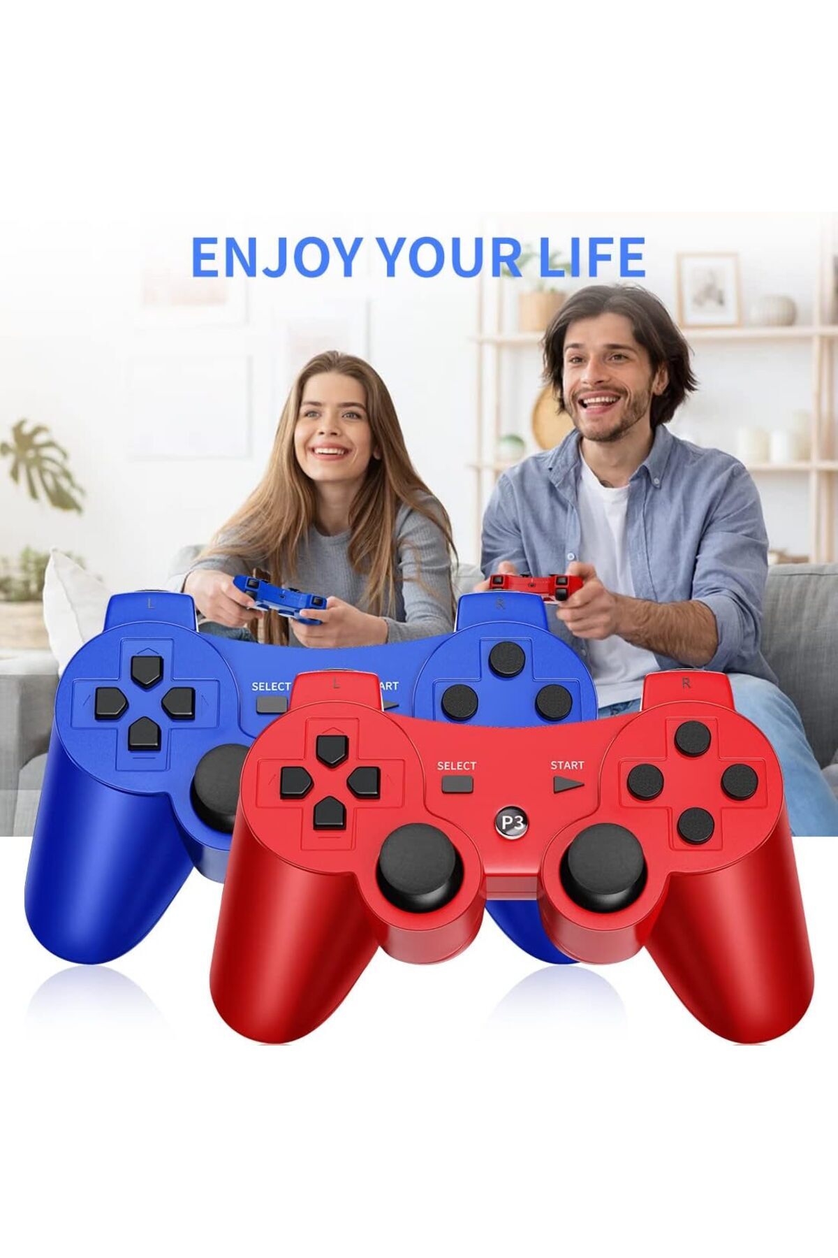 erorex-Controller Ps3 Controller Wireless Sony Playstation 3 Bluetooth Remote Control Ps3 Double Shock 6