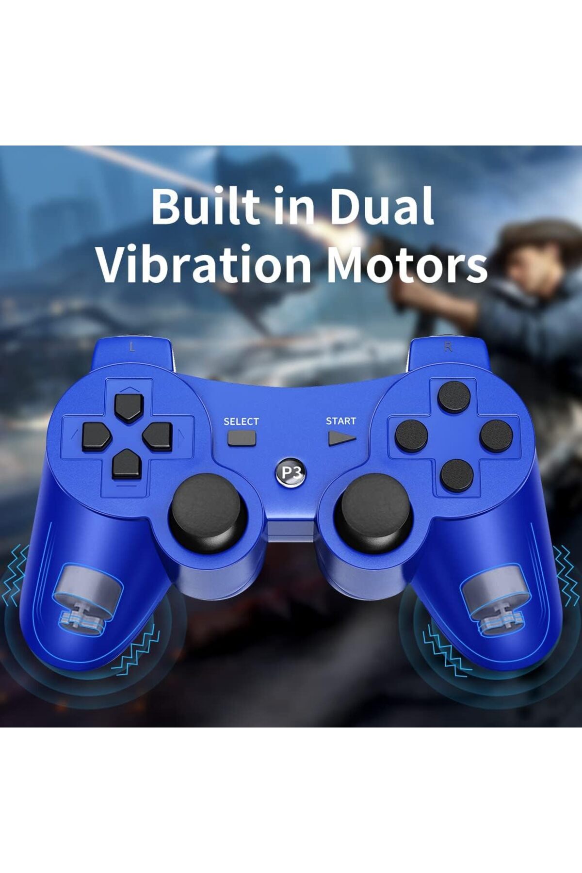 erorex-Controller Ps3 Controller Wireless Sony Playstation 3 Bluetooth Remote Control Ps3 Double Shock 2