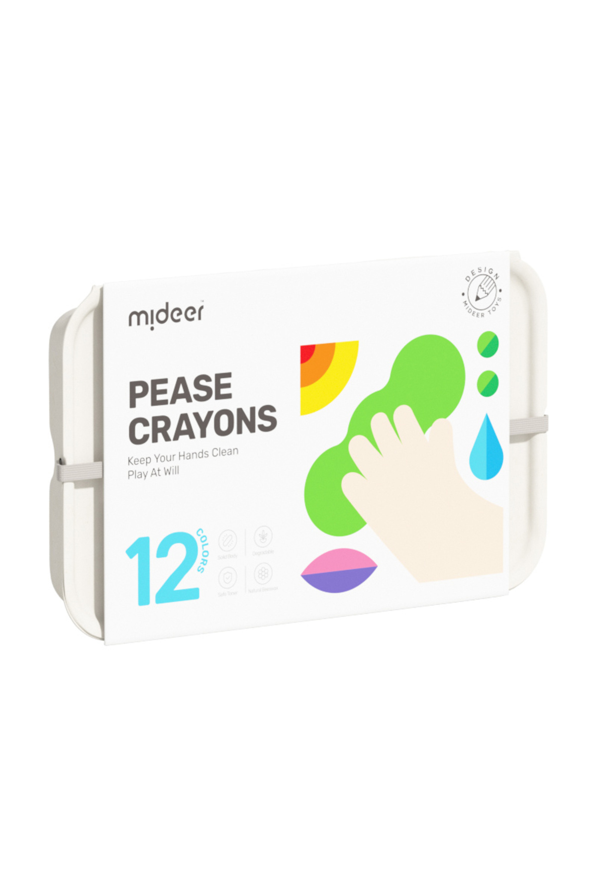 پیز کرايونز - ۱۲ رنگ