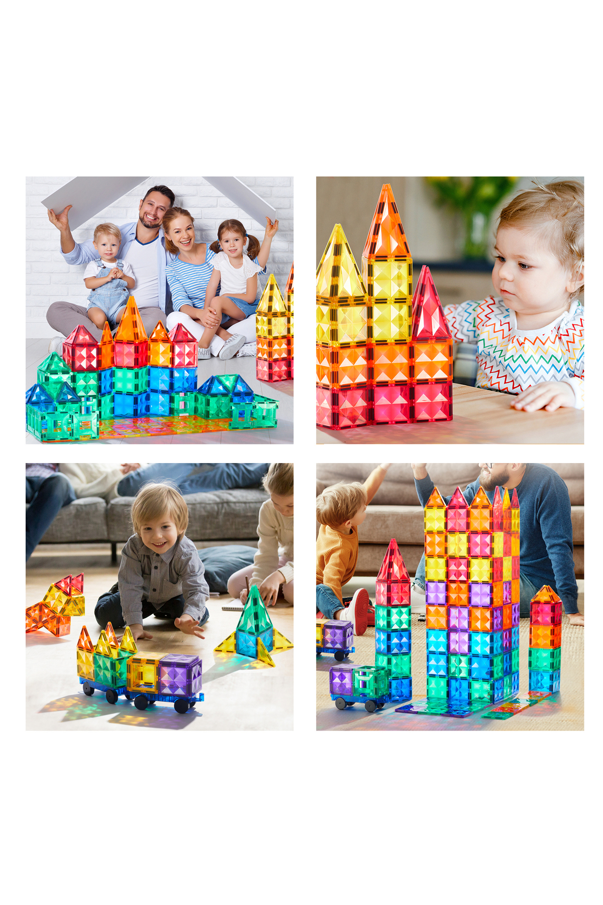 کاشی‌های مغناطیسی رنگارنگ ۱۰۰ عددی