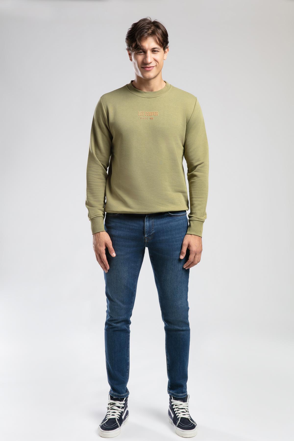 سویشرت مردانه راسته آستین بلند | لی کوپر Lee Cooper 261 LCM 241040 - تصویر 4