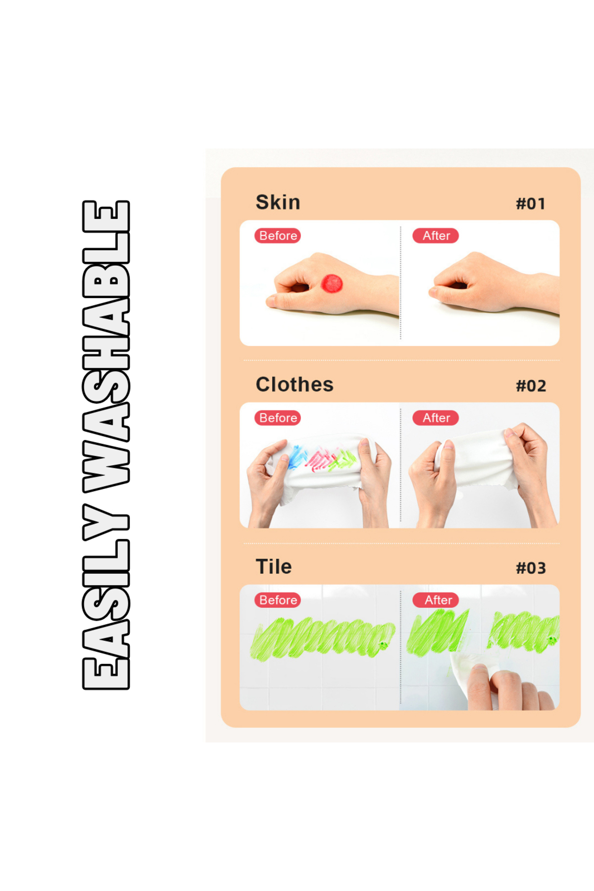 ماژیک‌های نقطه‌گذاری جادویی - ۶ رنگ