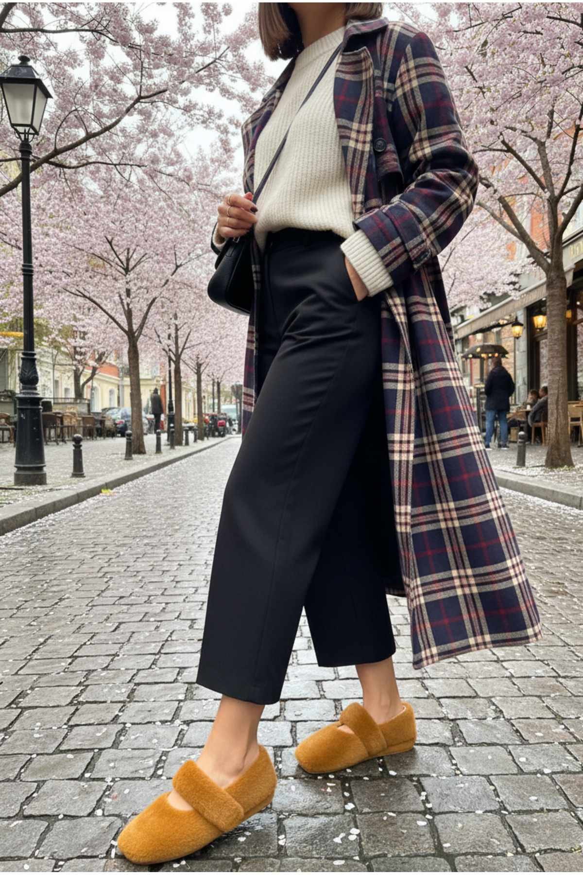 ICELAKE Melody Kadın Şık Ev Babet Rahat Hafif Ortopedik Günlük Ayakkabı Babet Ev Ofis Dış Mekan Ayakkabı