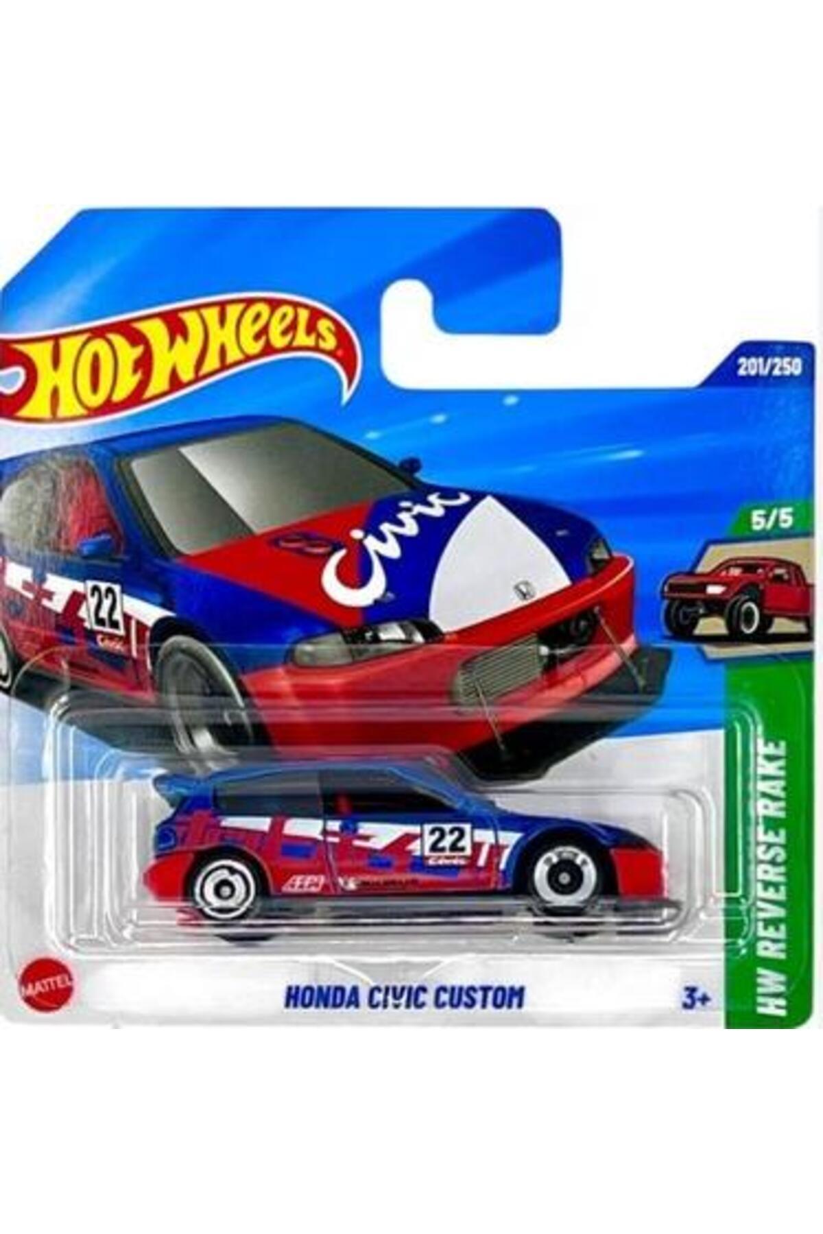 HOT WHEELS Tekli Arabalar Honda Civic Custom JBB22 (Reverse Rake)