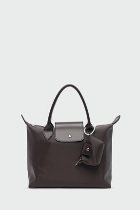 Shule Bags Booster Charmlı Omuz Çantası Kahve