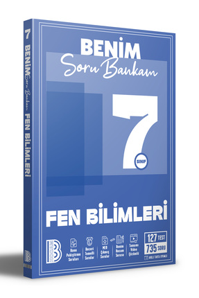 Benim Hocam Yayınları 7. Sınıf Fen Bilimleri Soru Bankam Benim Hocam Yayınları