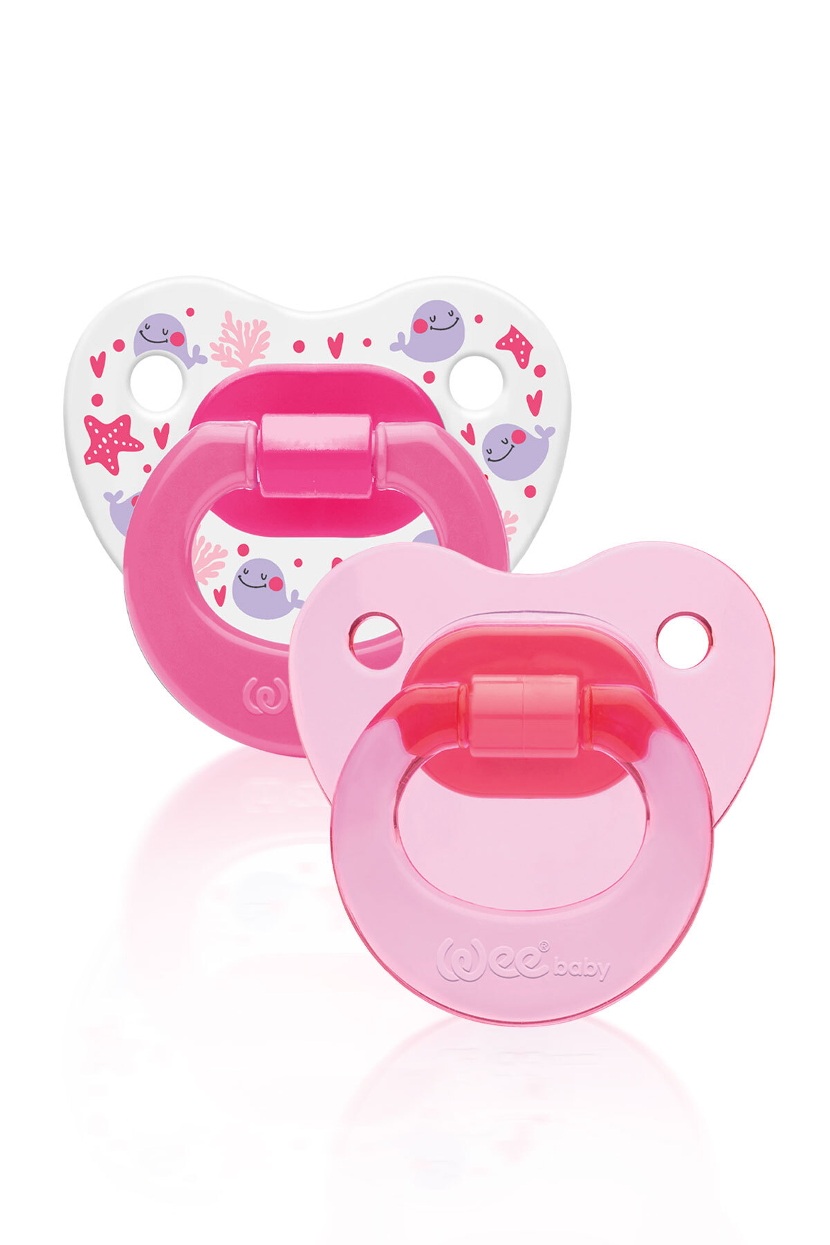 Wee Baby 2’li Damaklı Emzik No:2 Kız 6-18 Ay