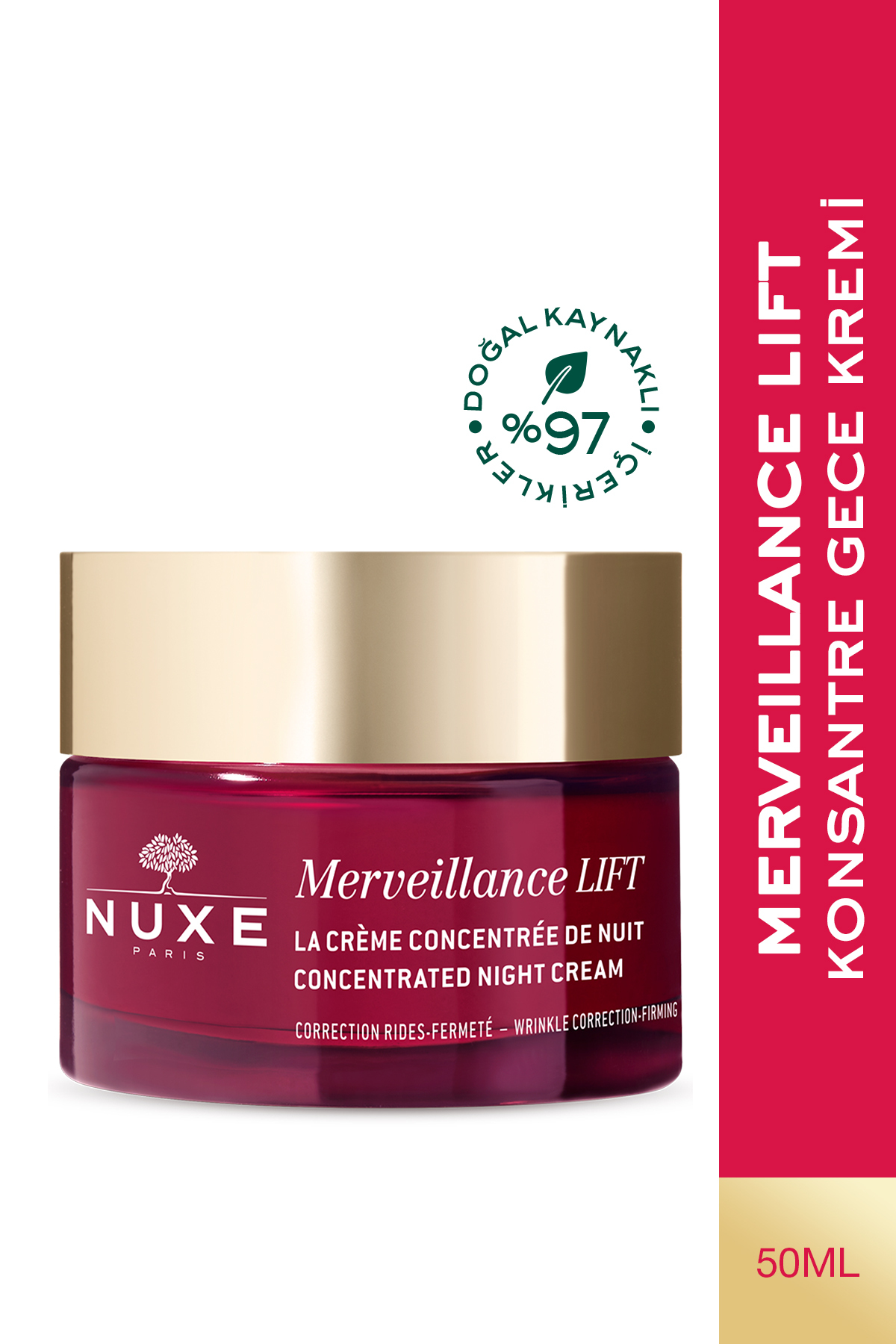 Nuxe Merveillance Lift Sıkılaştırıcı Gece Bakım Kremi