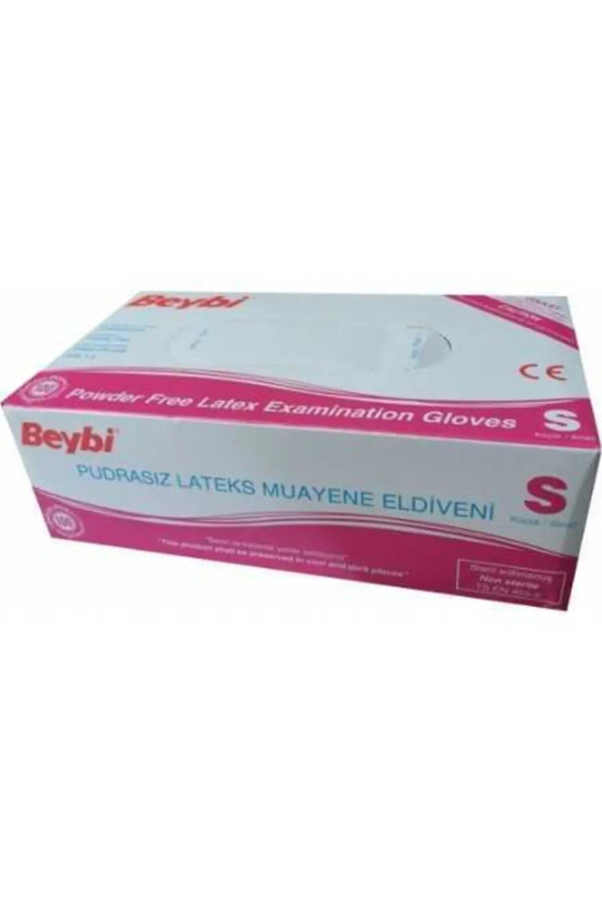 Beybi Pudrasız Latex Eldiven S 100' Lü.