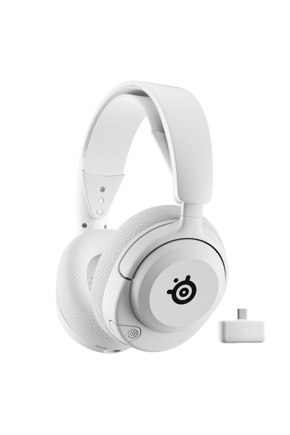 SteelSeries Arctis Nova 5P Wireless ve Bluetooth PS ve PC Kablosuz Oyuncu Kulaklığı - Beyaz