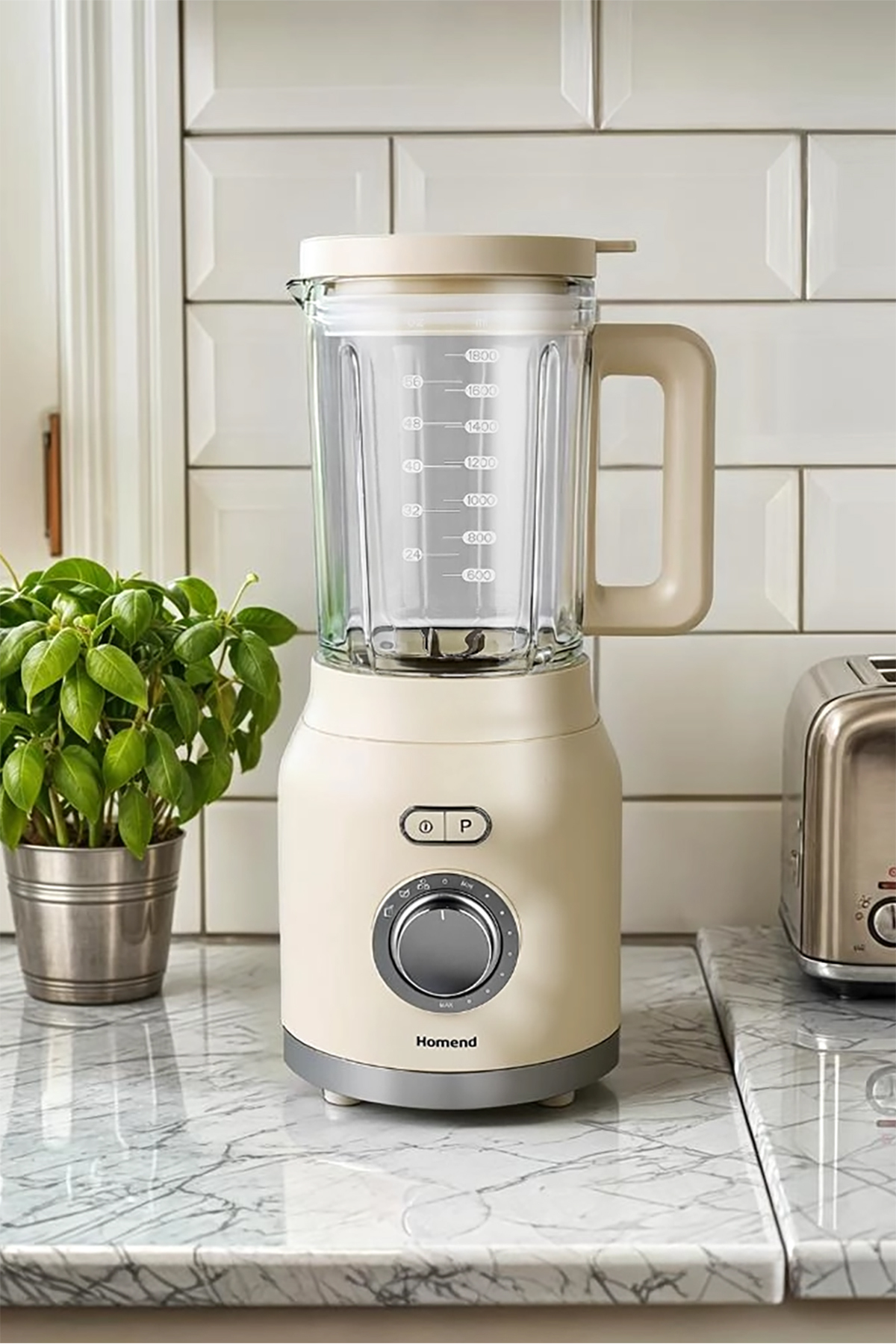 HOMEND Artfood 4925h Profesyonel Blender Krem