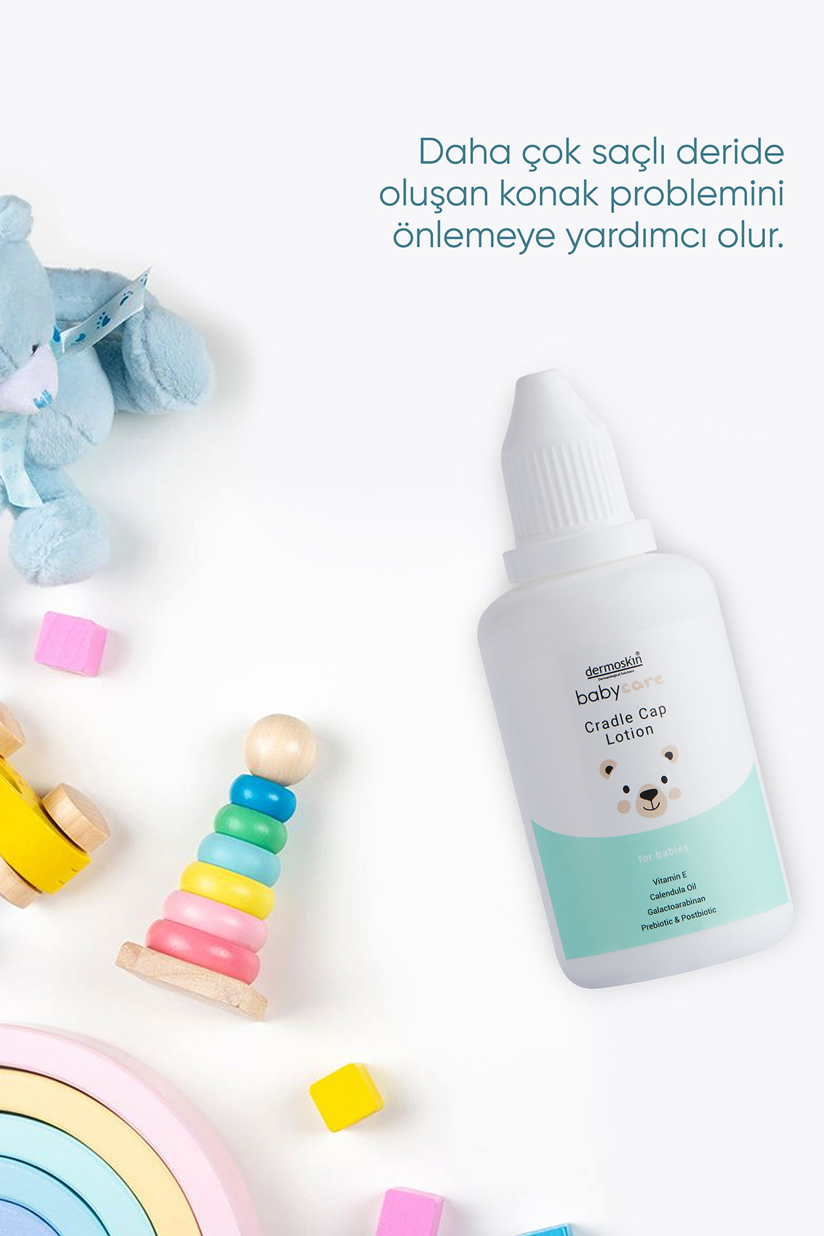 Dermoskin Bebek Saç Derisi Konak Losyonu 50 ml fotoğrafı 4 (önizleme)