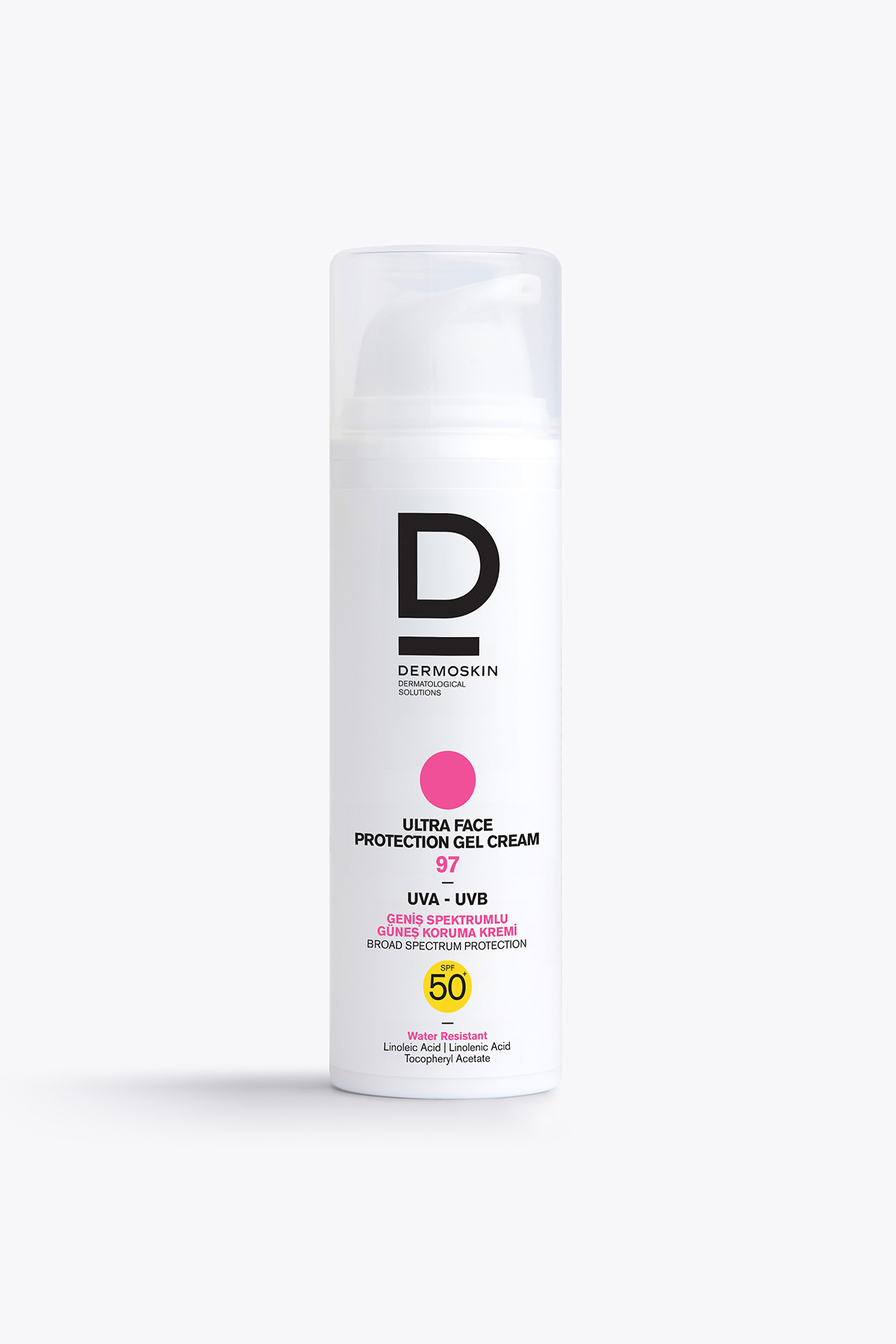 Dermoskin Ultra Face Protection Gel Cream Spf 97+ | Leke Karşıtı Güneş Kremi | UVA & UVB Koruyucu | 50 ml