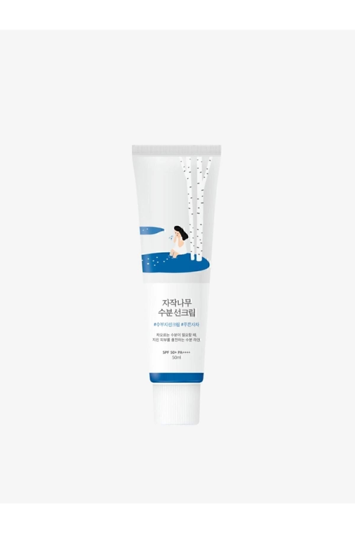 Round Lab Birch Juice Moisturizing Sunscreen Nemlendirici, Aydınlatıcı Güneş Kremi 50 ml - %100 Orijinal