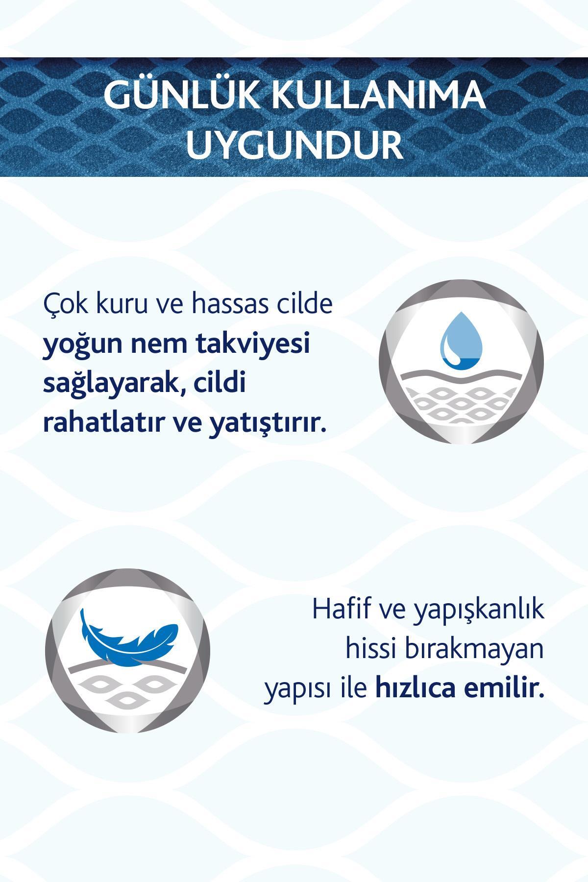 Derma Yoğun Nemlendirici Günlük Vücut Losyonu 200ml Kadife Çanta — SET.BPTN.187 — تصویر 5 از 6