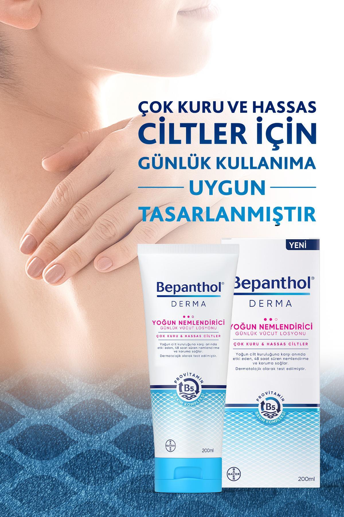 Derma Yoğun Nemlendirici Günlük Vücut Losyonu 200ml Kadife Çanta — SET.BPTN.187 — تصویر 3 از 6