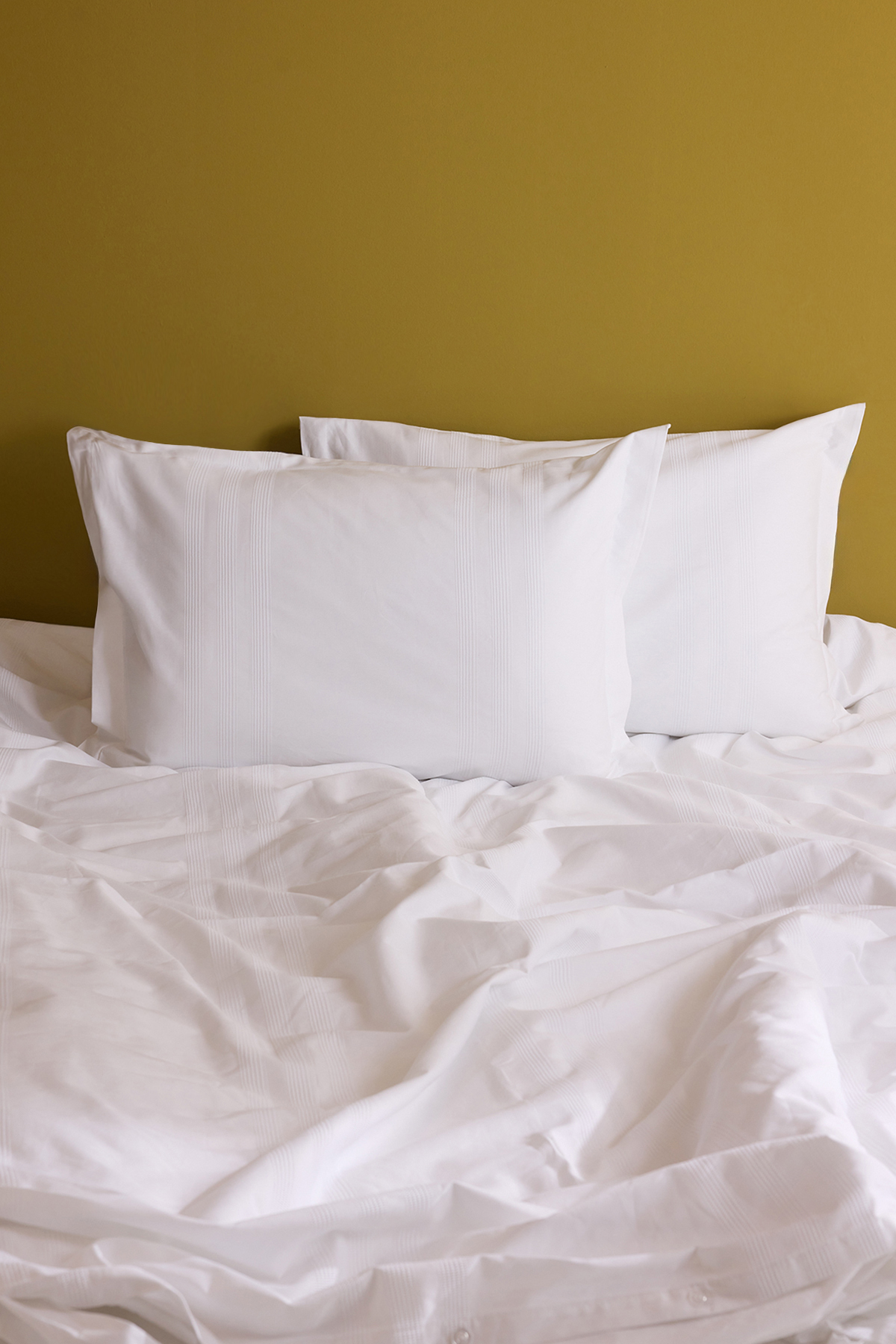 TRENDYOLMİLLA HOME Doppelbett-Bettbezug-Set aus 100 % Baumwolle mit Liniensti...