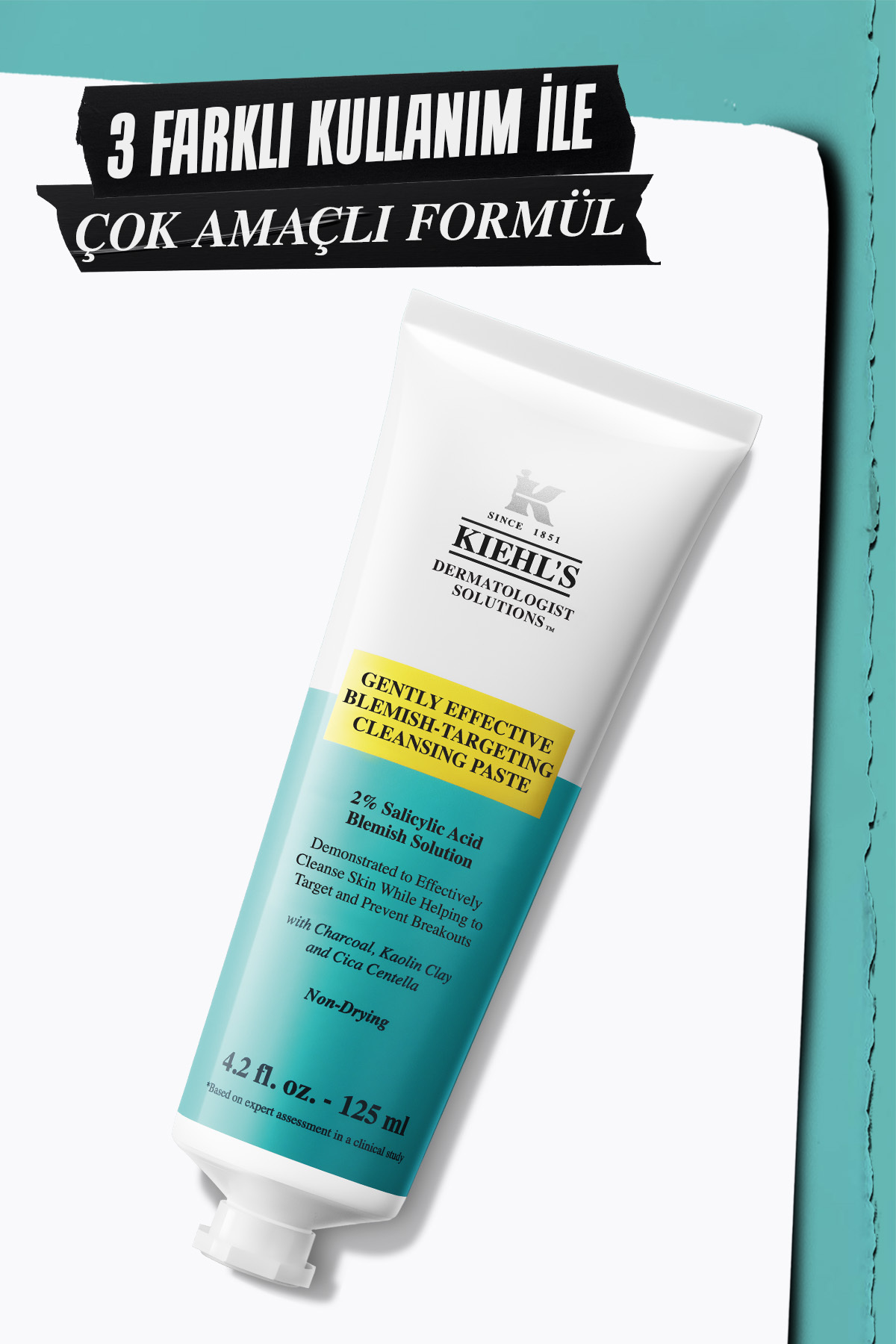 Blemish-Targeting Sivilce Karşıtı 3’ü 1 Arada Maske, Bölgesel Bakım & Temizleyici 125 ml — S5893801 — تصویر 4 از 8
