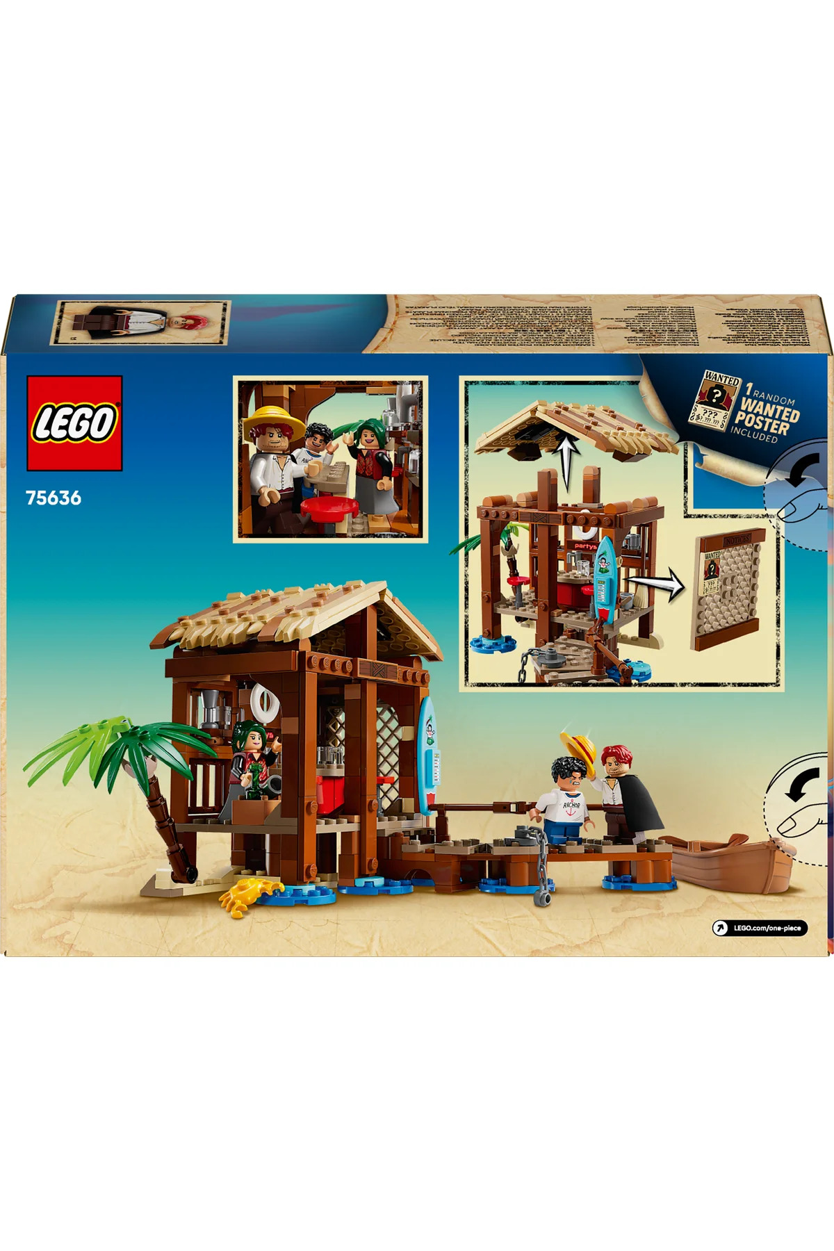 ® وان پیس کلبه روستای آسیاب بادی ۷۵۶۳۶ – مجموعه ساختنی اسباب‌بازی خلاقانه برای کودکان ۸+ (۲۹۹ قطعه)