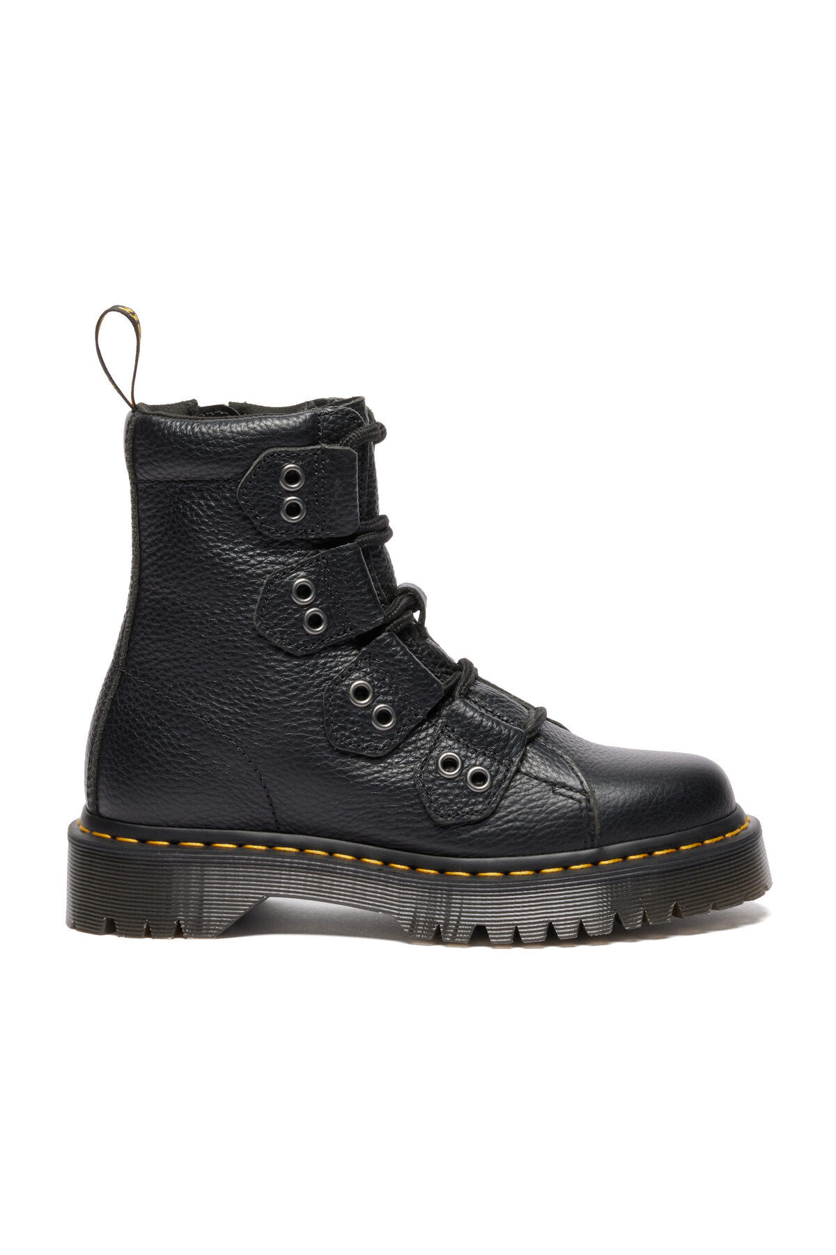 Dr. Martens 1460 Bex Ltt Černá Nappa s frézovaným vzorem