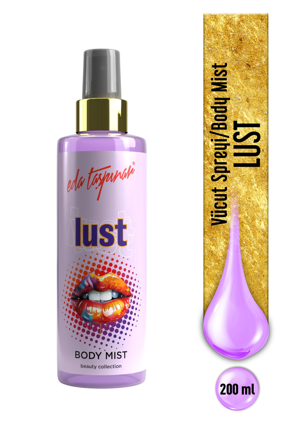 Eda Taşpınar Lust Body Mist Vücut Spreyi 200ml.