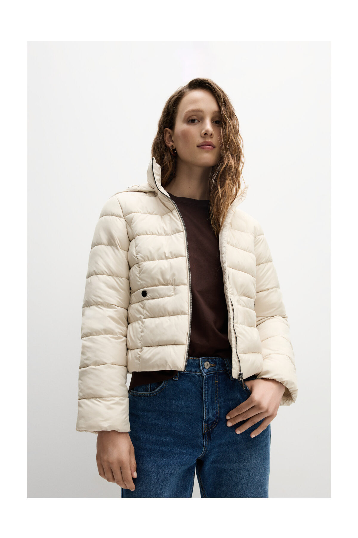 LEFTIES Kobieta Kurtka pikowana