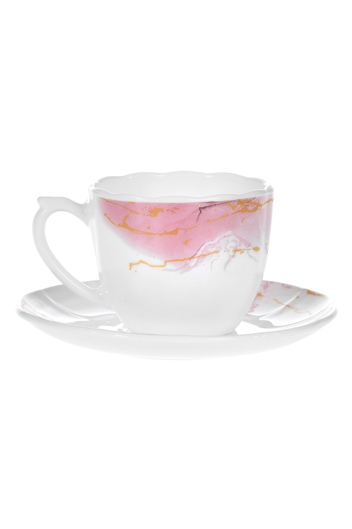 Dinova 12-teiliges Kaffeeservice Eljado Décor Rozalin, opal