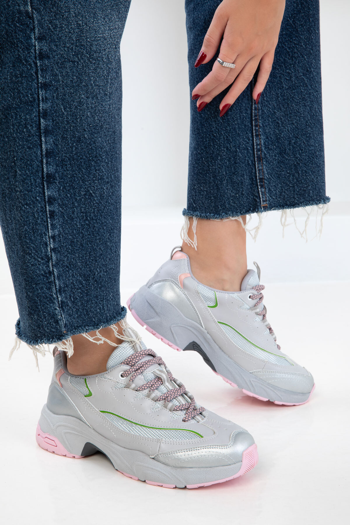 سوهو کفش کتانی زنانه یخی 20883