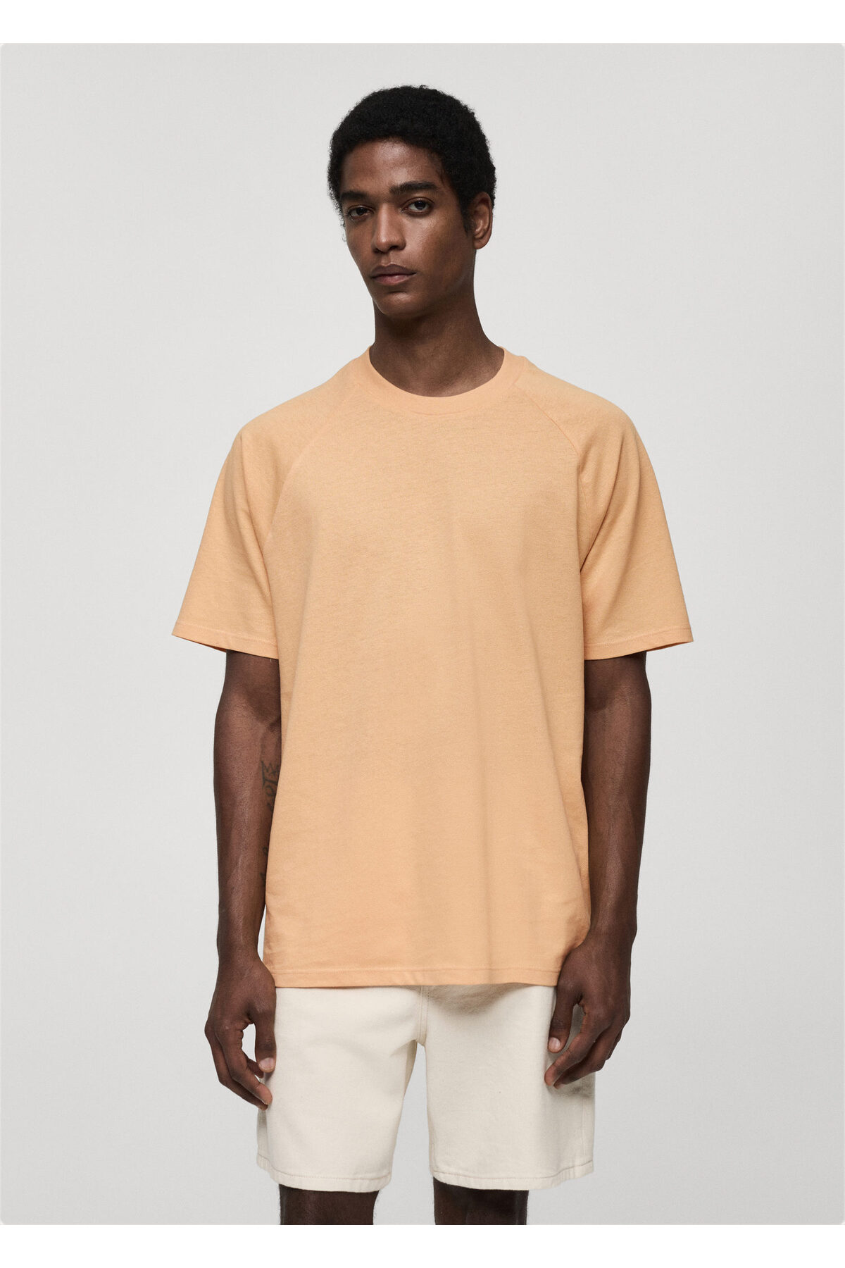 تیشرت مردانه نارنجی منگو | 77060356 اورجینال - تصویر 8
