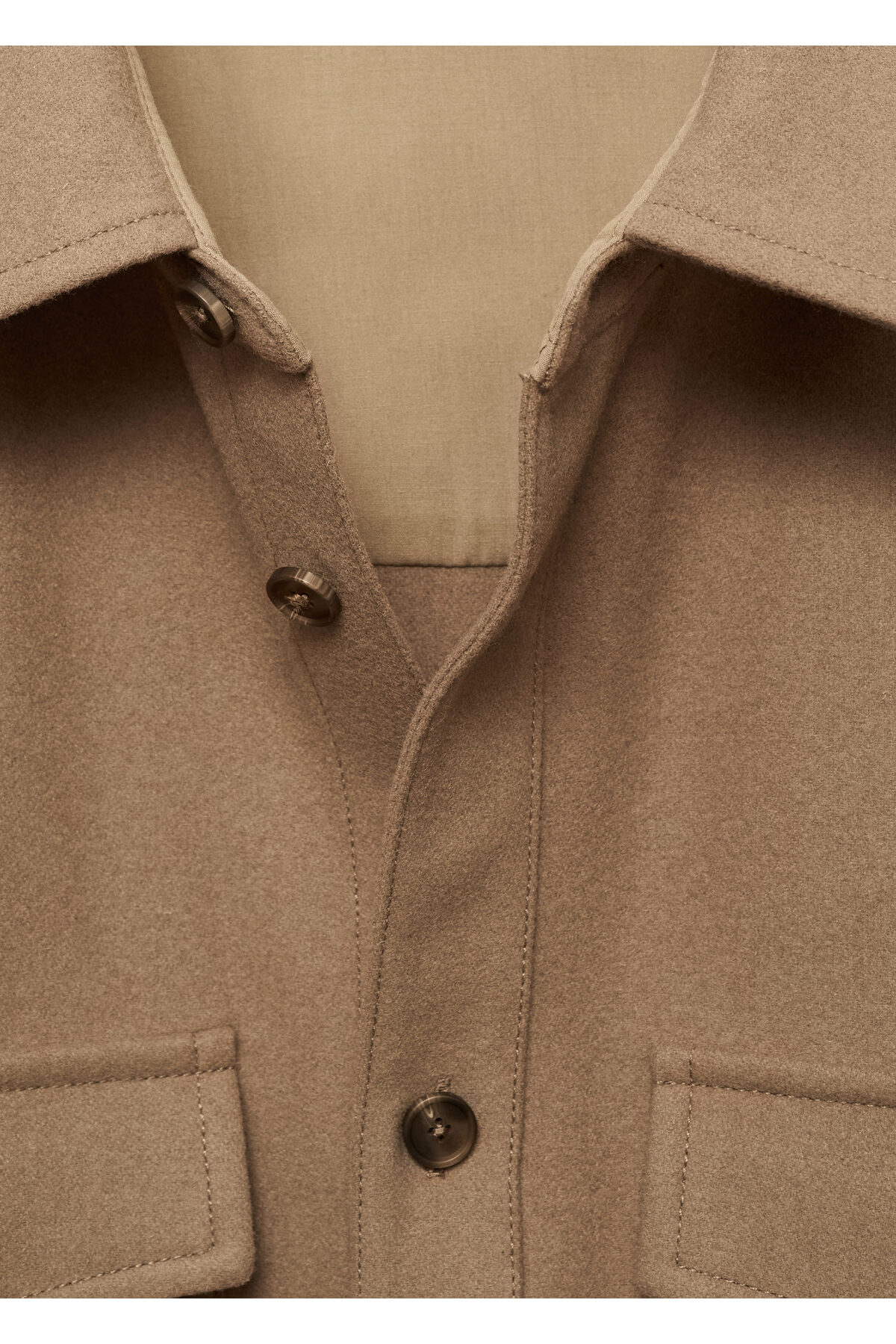 ژاکت مردانه قهوه ای منگو | 77905968 اورجینال - تصویر 8