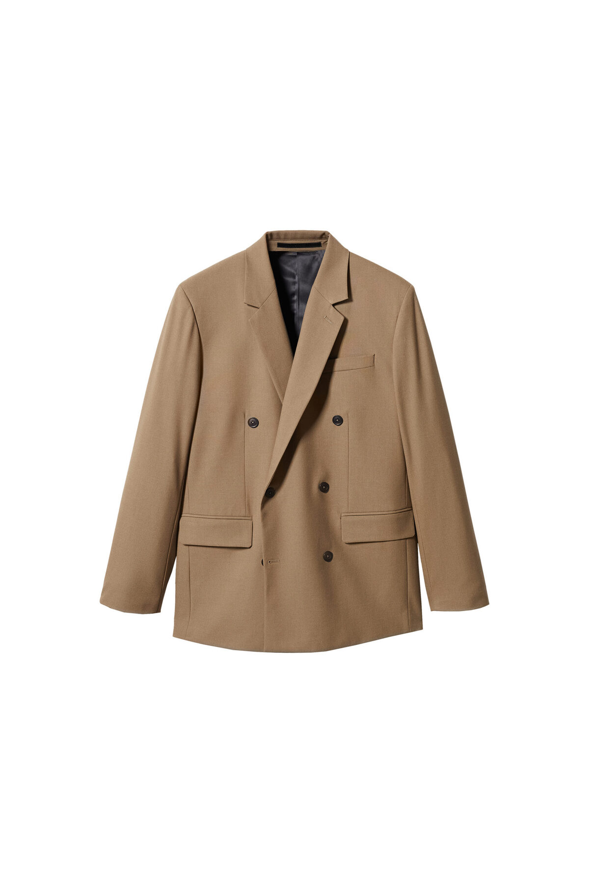 ژاکت مردانه قهوه ای منگو | 47034385 اورجینال - تصویر 2