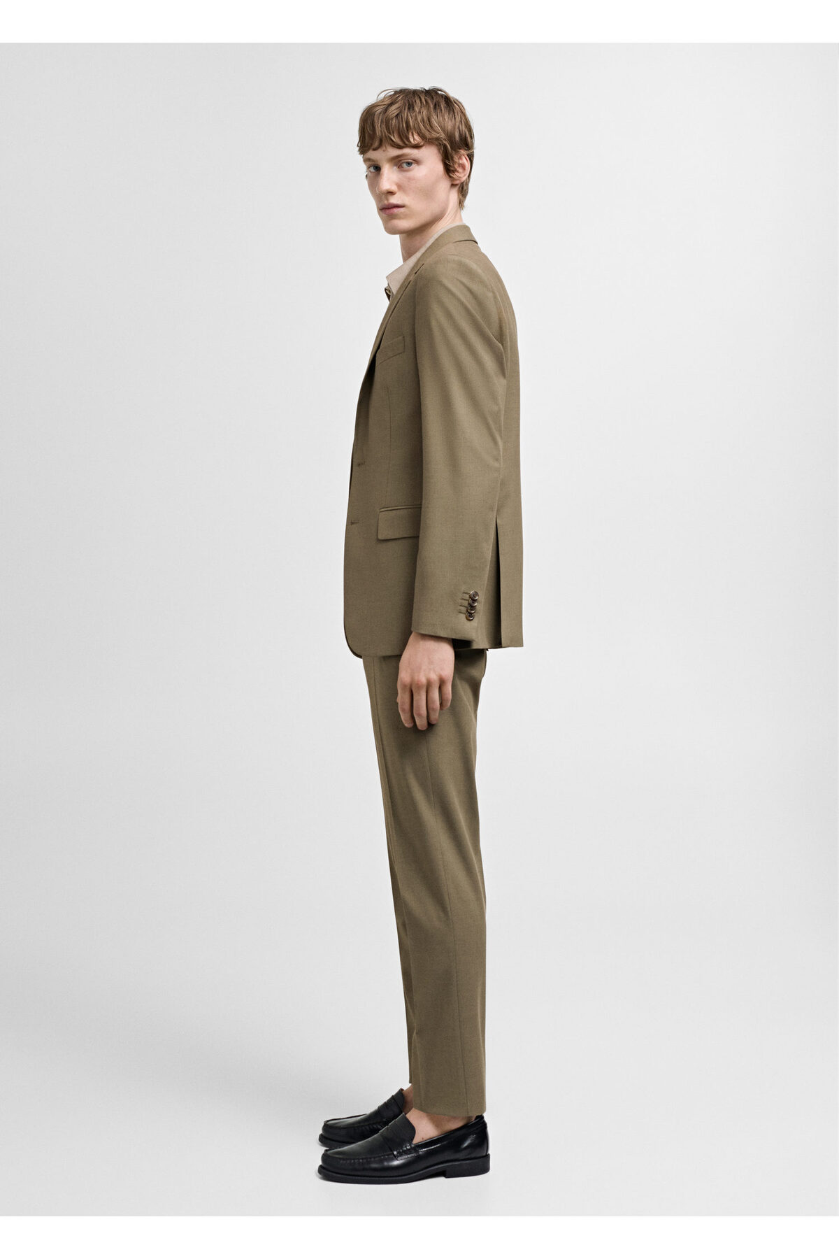 ژاکت مردانه سبز منگو | 77010582 اورجینال - تصویر 5