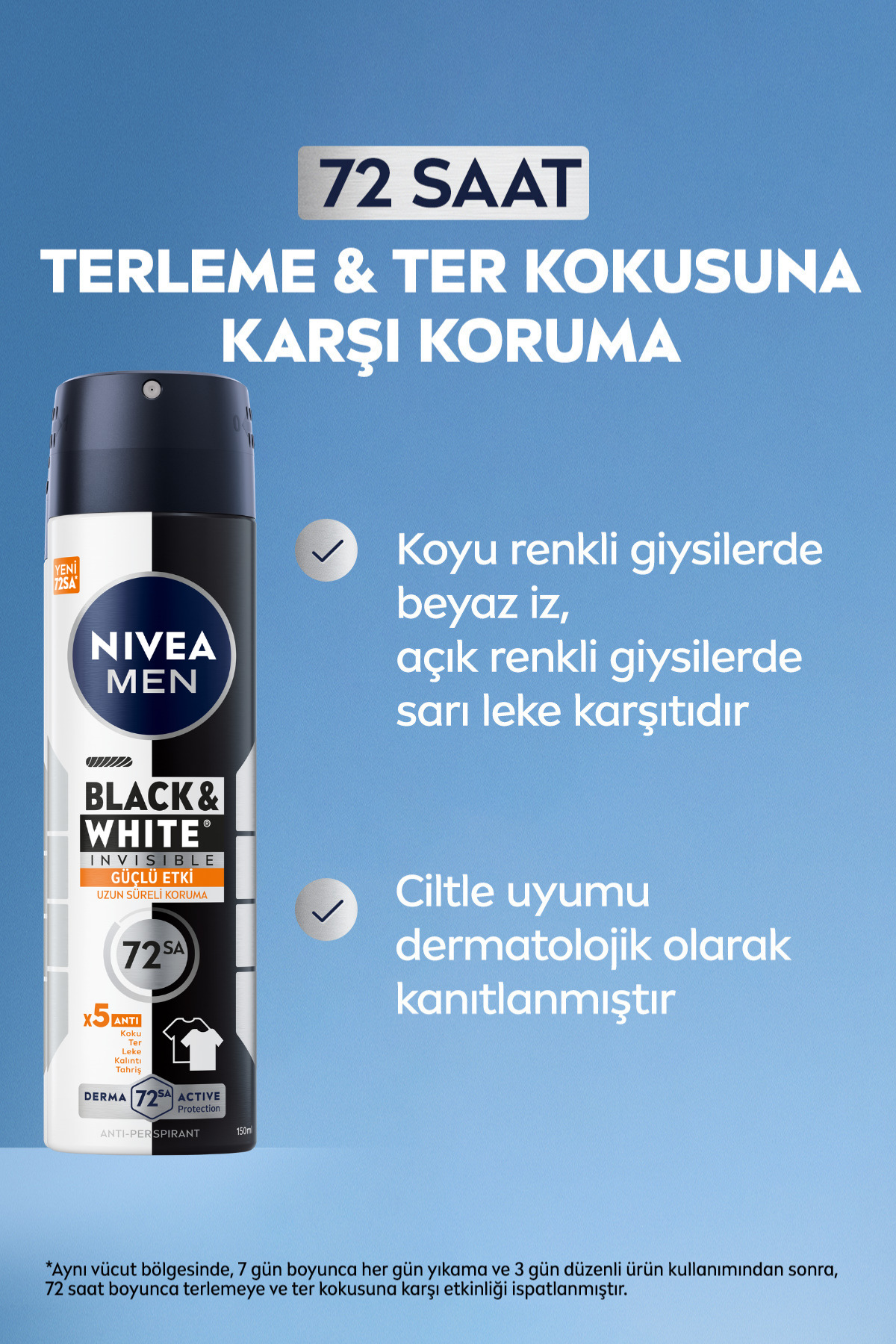 دئودورانت مردانه  NIVEA | 123492 اورجینال - تصویر 2