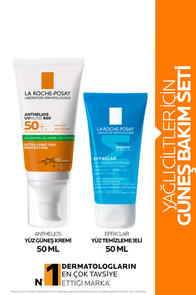 La Roche Posay Sivilceye Eğilimli Ciltler İçin Cilt Bakım Seti: Yüz Temizleme...