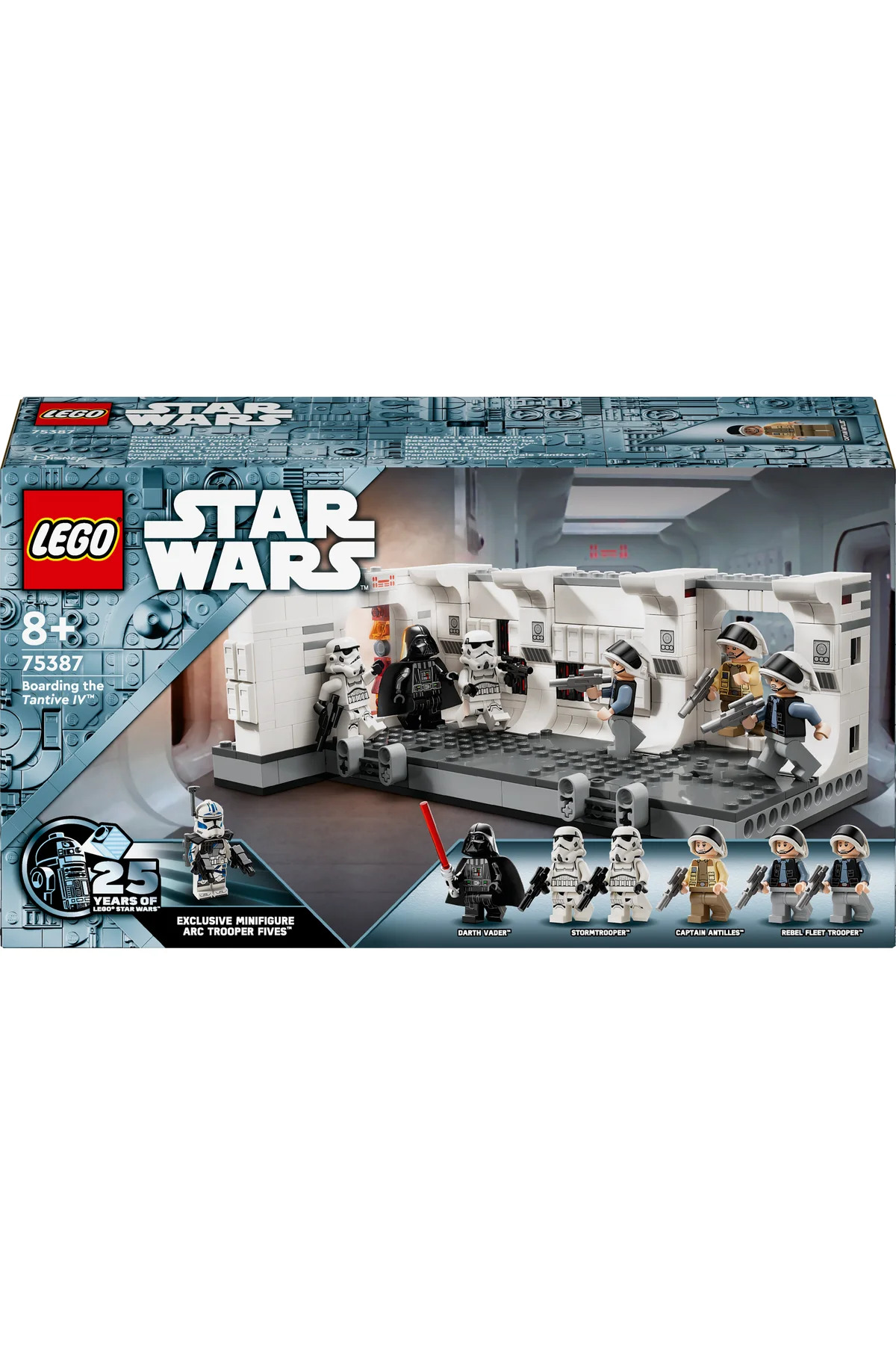 ® Star Wars ™ Tantive Iv ™ 'E Biniş 75387 - مجموعه ساختنی اسباب‌بازی خلاقانه (۸ سال به بالا) (۵۰۲ قطعه)