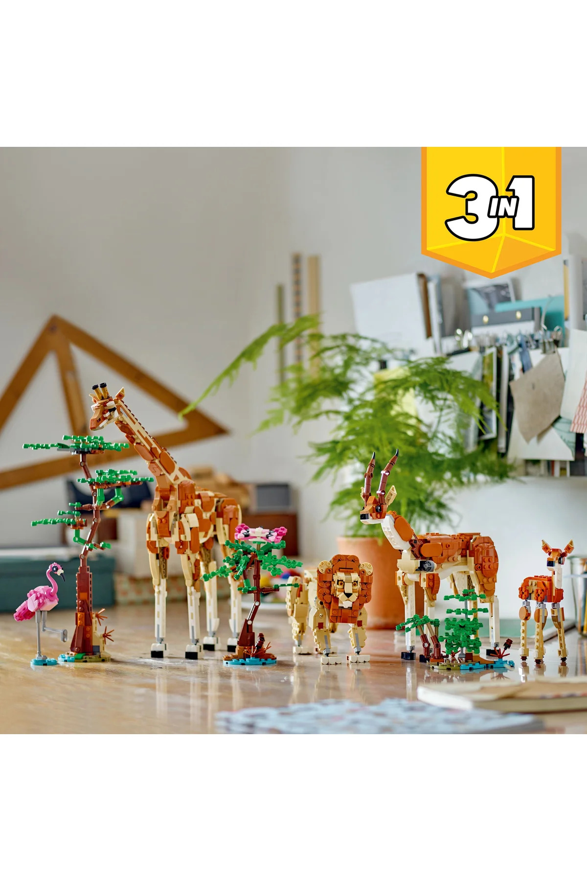 ® کریِیتور وایلد سافاری حیوانات، ست ۳ در ۱، ۳۱۱۵۰