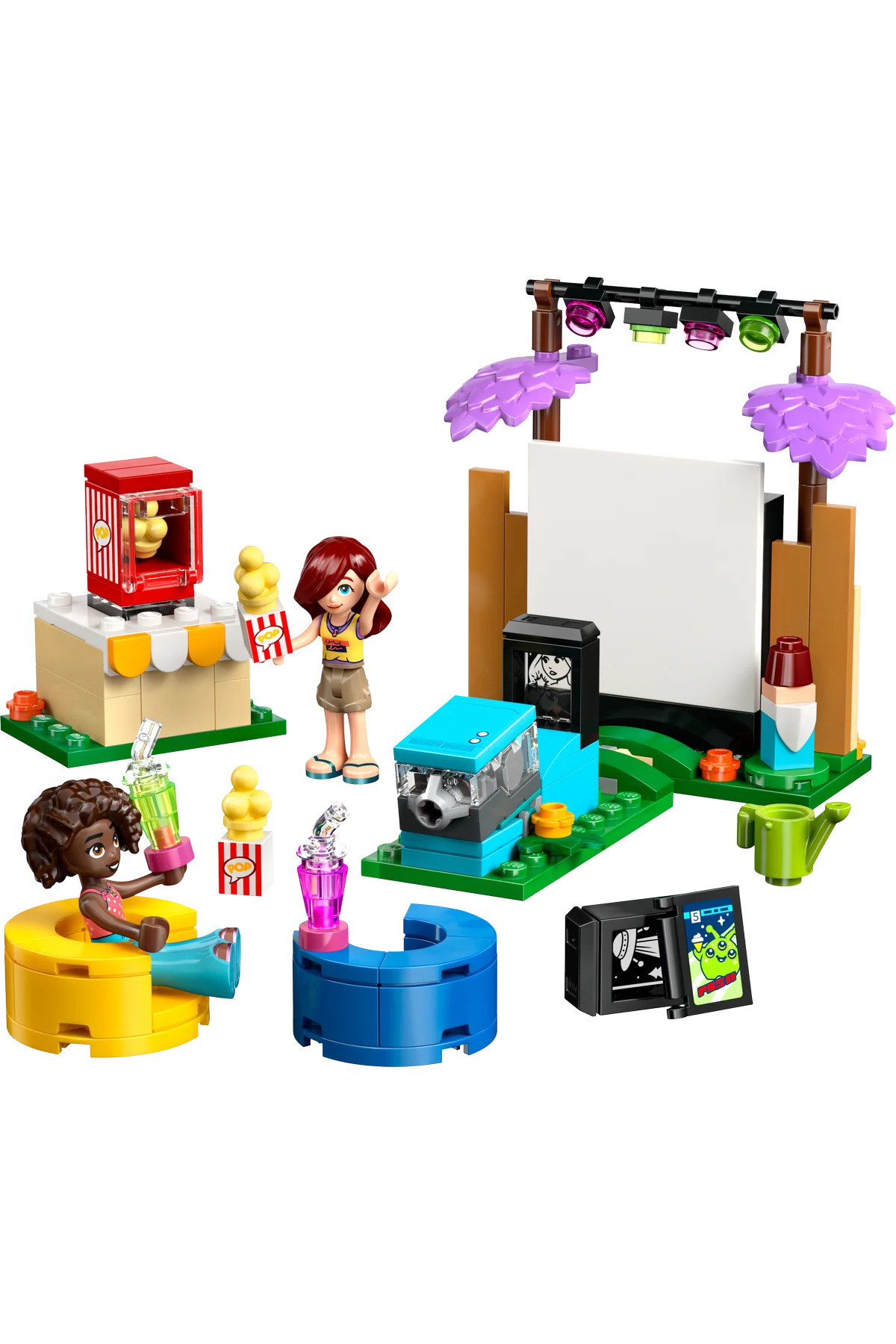 LEGO ® Friends Arkadaşlık Film Gecesi 42642 - 6+ Çocuklar için Yaratıcı Oyuncak Yapım Seti (154P)