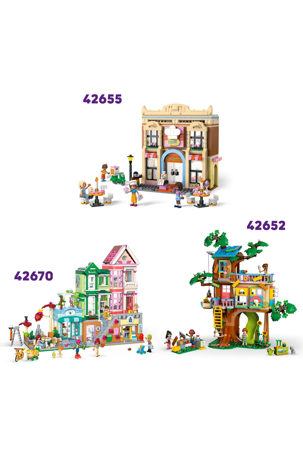 ® خانهٔ زنبورداران و باغ گل فِرِندز، مجموعهٔ ساختنی ۴۲۶۶۹ برای کودکان بالای ۱۲ سال (۱۱۶۱ قطعه)